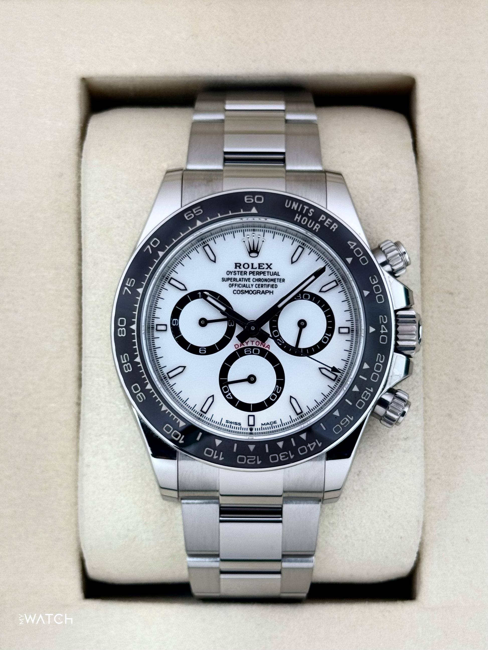 2025 Rolex Daytona 40mm 126500LN Stainless Steel Panda Dial - MyWatchLLC