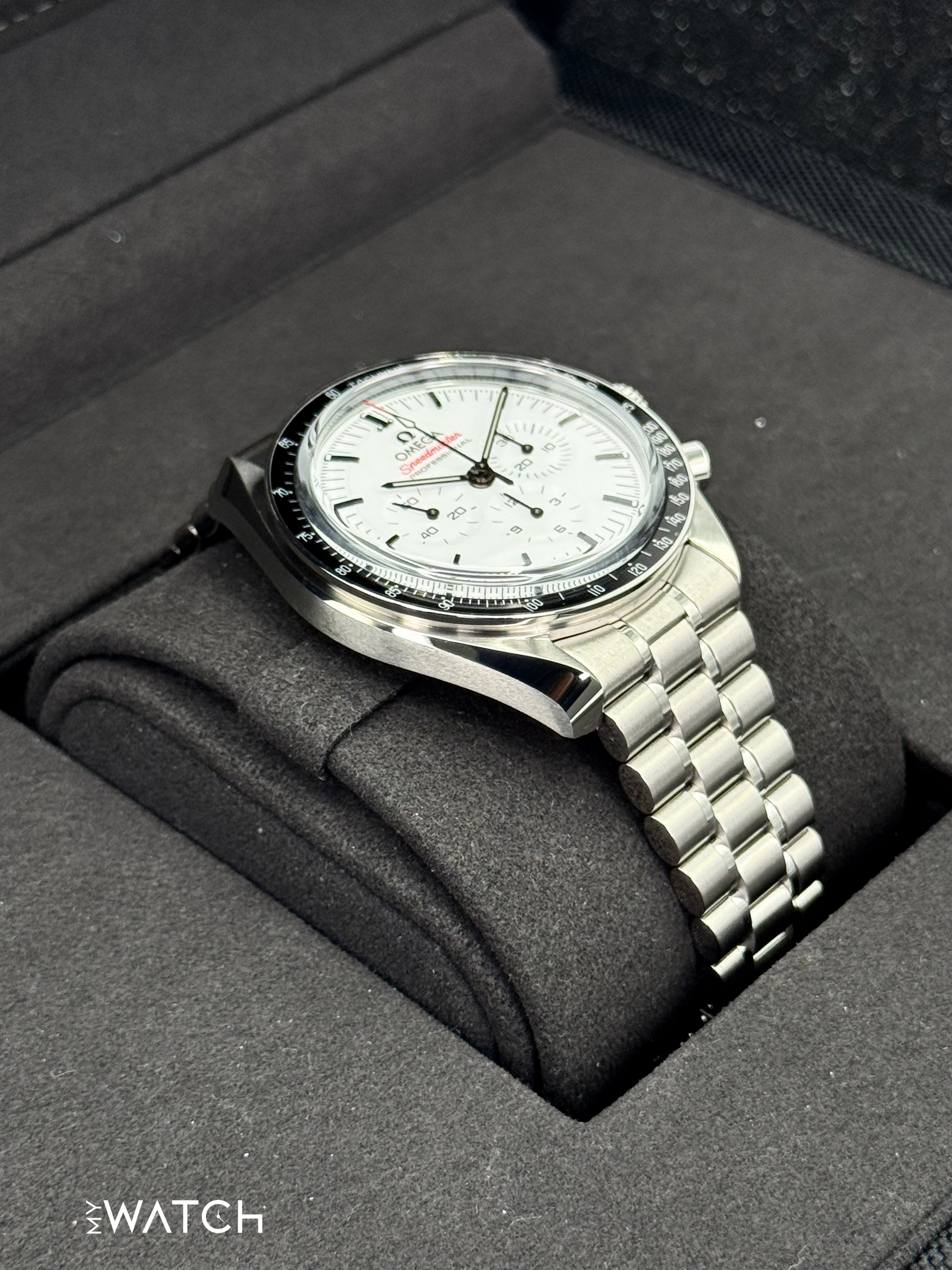 2025 Omega Speedmaster Moonwatch Pro 42mm 310.30.42.50.04.001 White Dial - MyWatchLLC