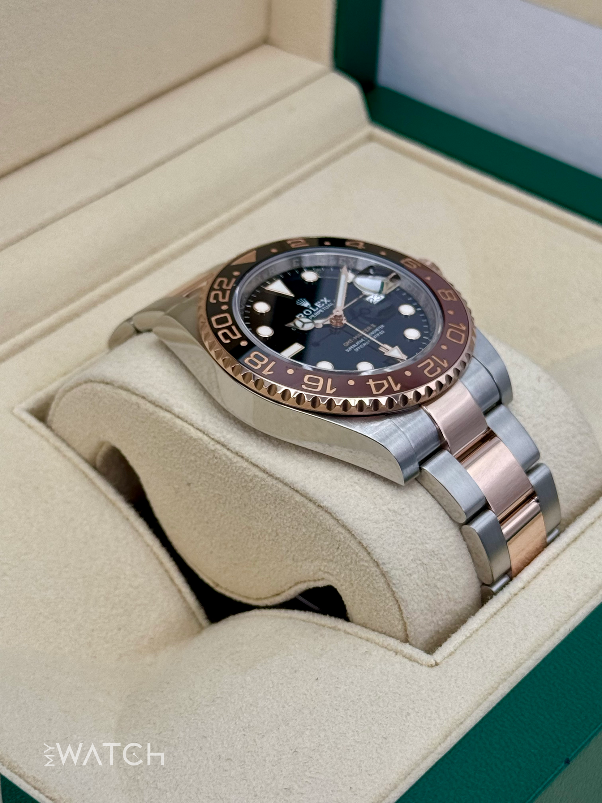 2022 Rolex GMT-Master II "Rootbeer" 40mm 126711CHNR Two-Tone - MyWatchLLC