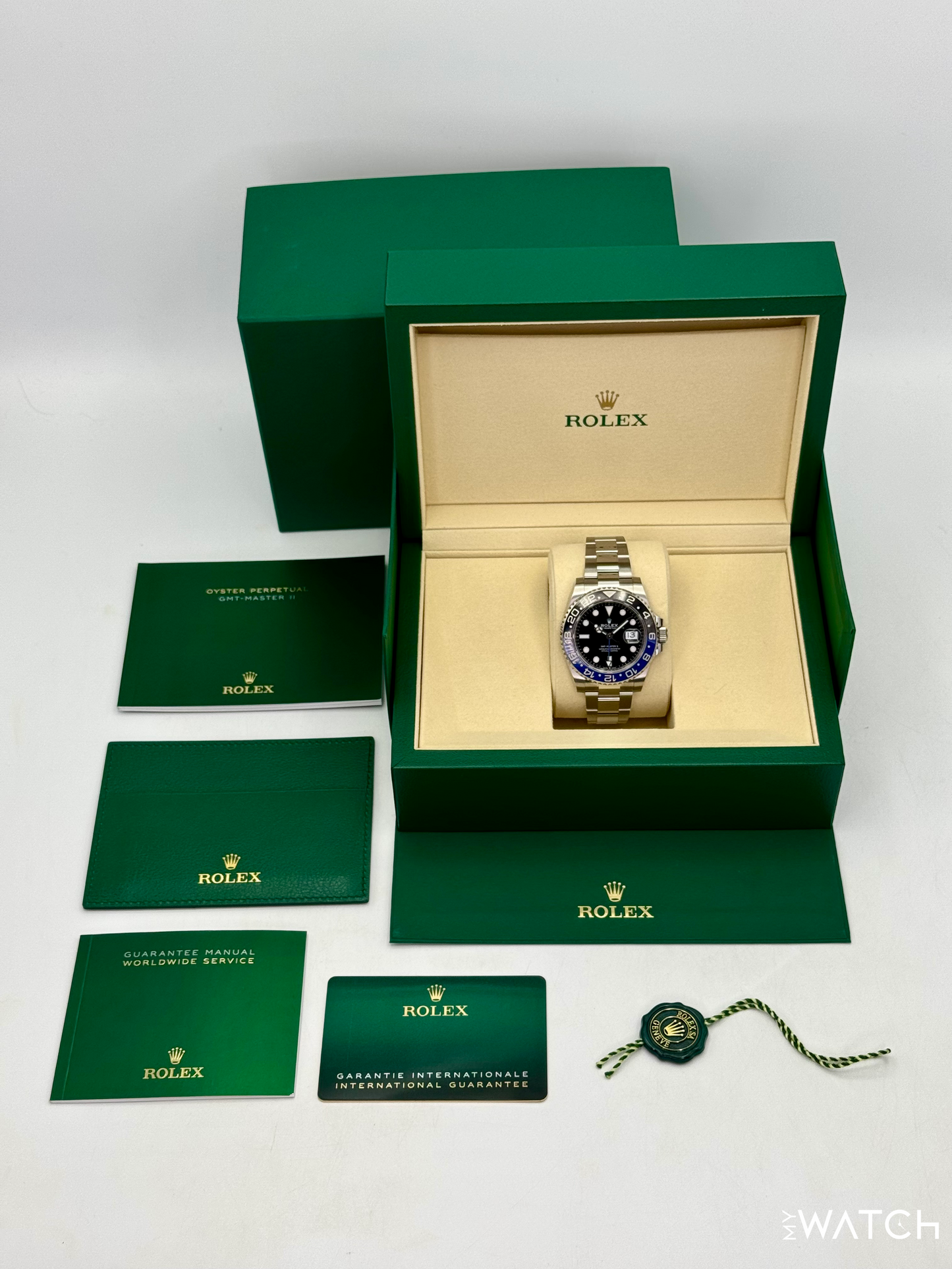 NEW 2025 Rolex GMT-Master II "Batman" 40mm 126710BLNR Oyster - MyWatchLLC