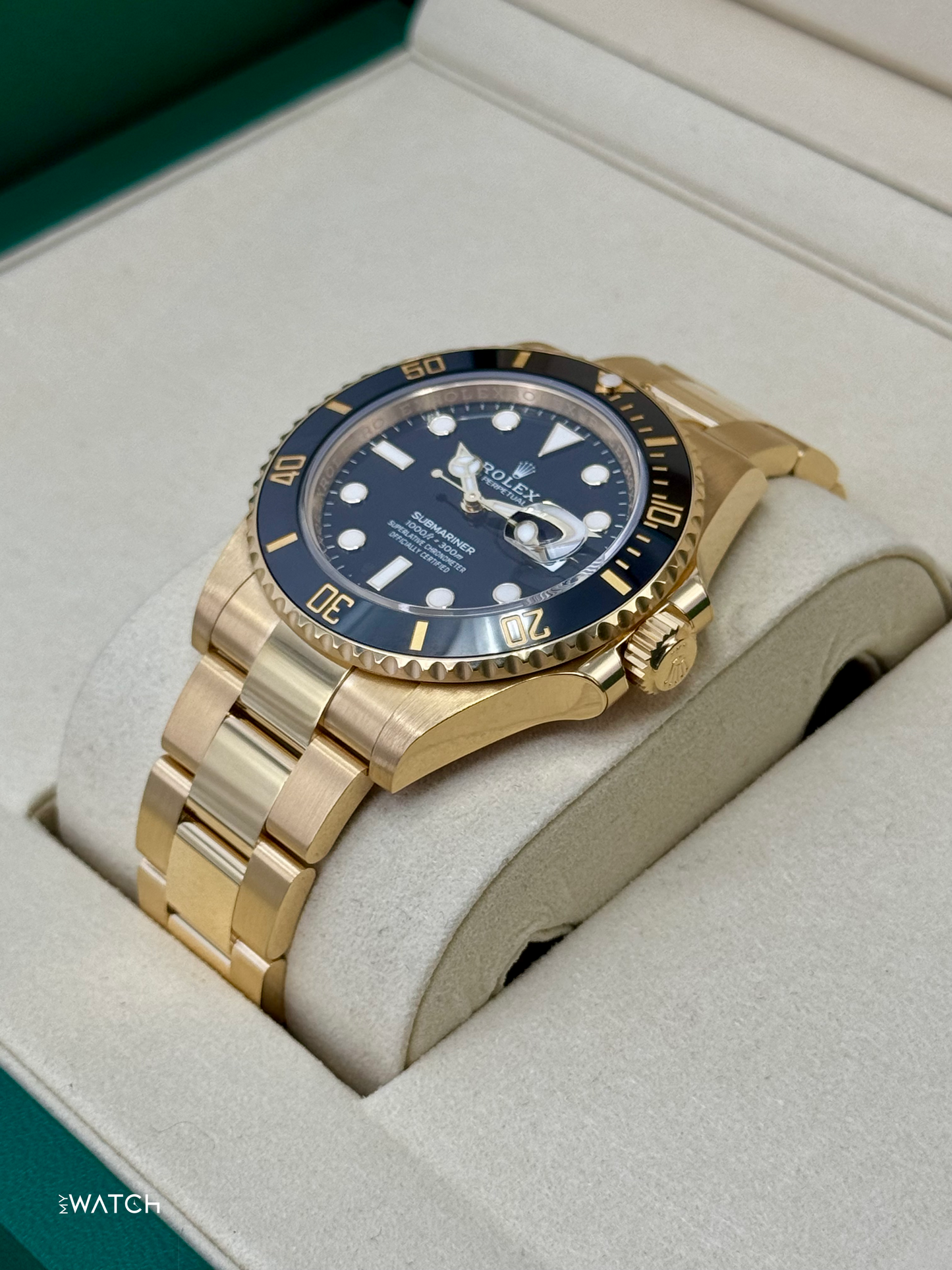 2025 Rolex Submariner 41mm 126618LN Yellow Gold Black Dial (STICKERED)