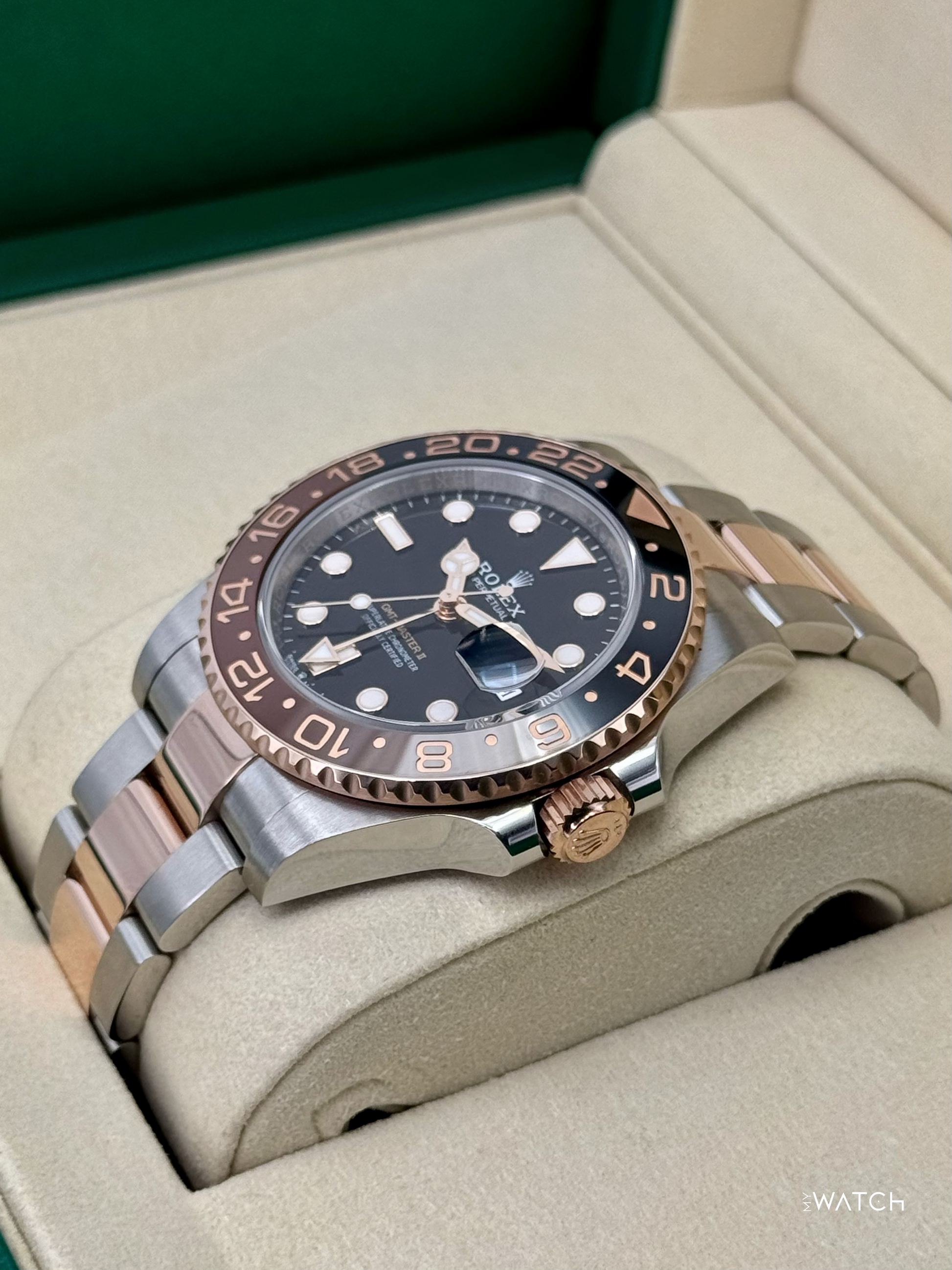 2025 Rolex GMT-Master II "Rootbeer" 40mm 126711CHNR Two-Tone - MyWatchLLC