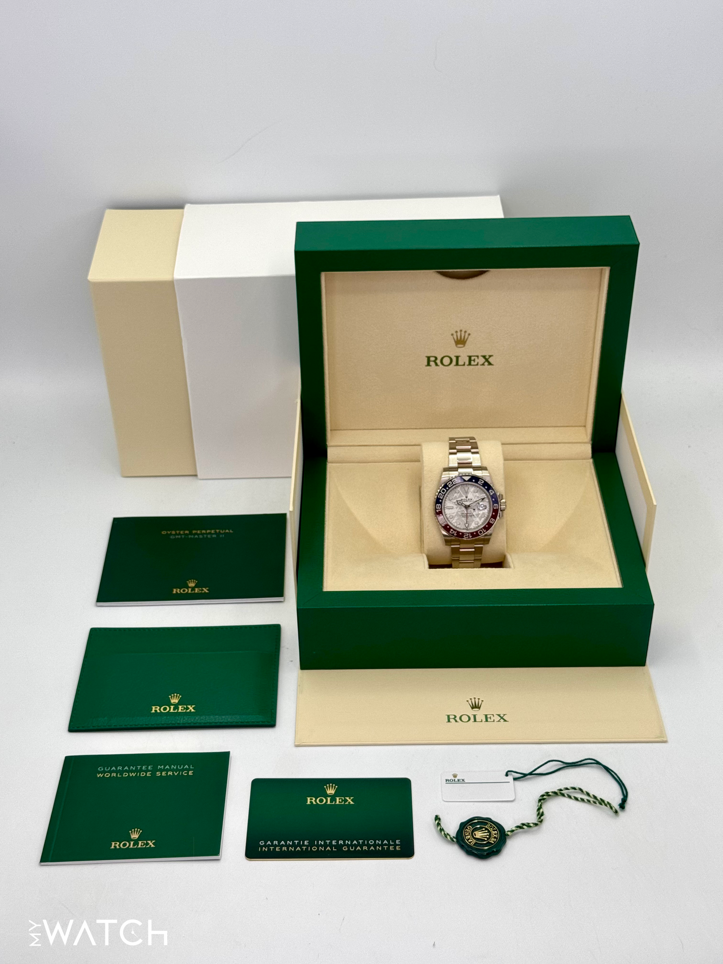 2022 Rolex GMT-Master II "Pepsi" 40mm 126719BLRO Meteorite Dial - MyWatchLLC