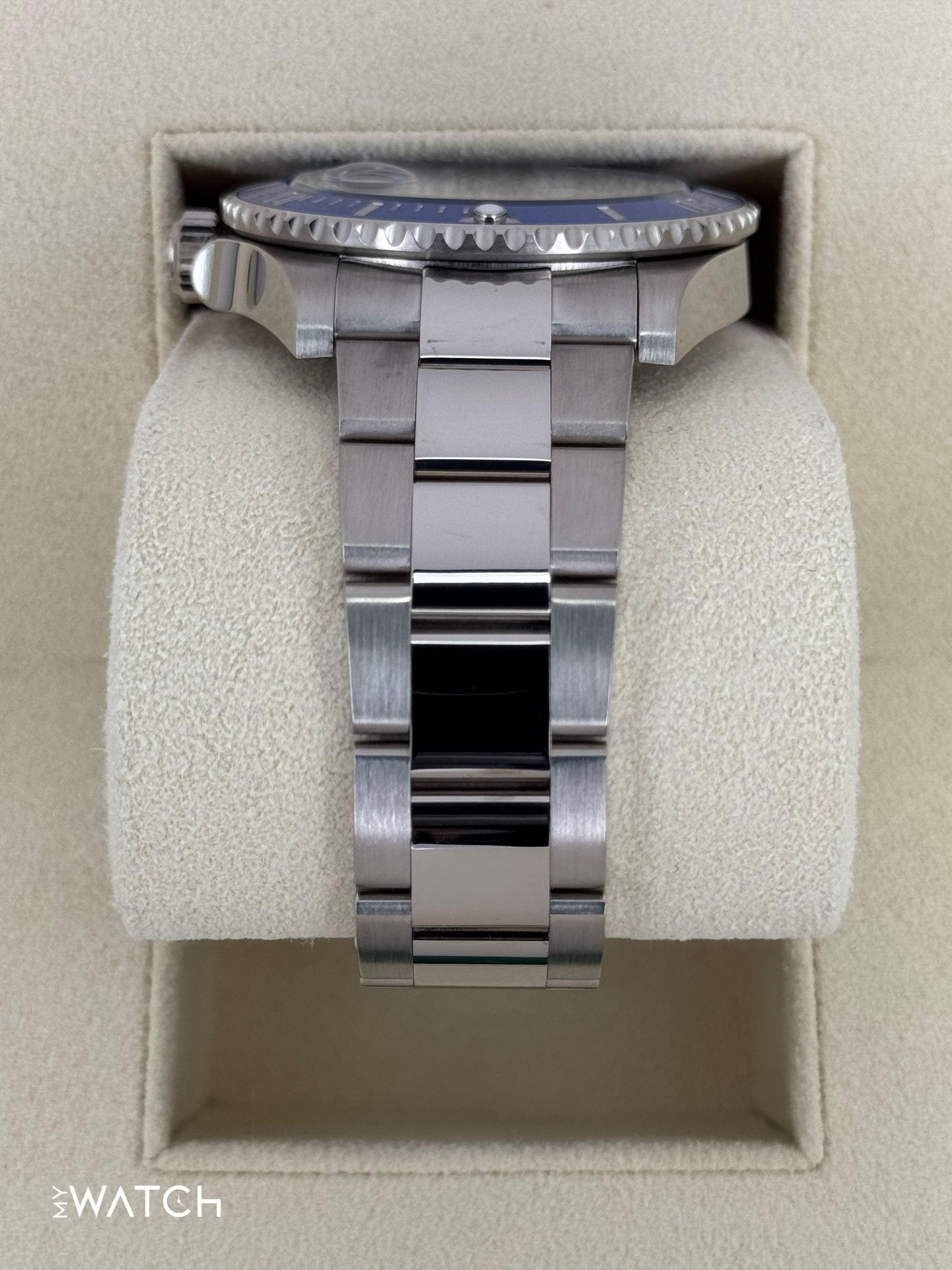 2024 Rolex Submariner “Cookie Monster ” 41mm 126619LB White Gold Blue Dial - MyWatchLLC