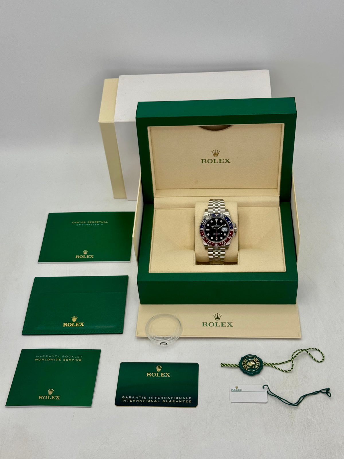 NEW 2024 Rolex GMT-Master II "Pepsi" 40mm 126710BLRO Jubilee (STICKERED) - MyWatchLLC