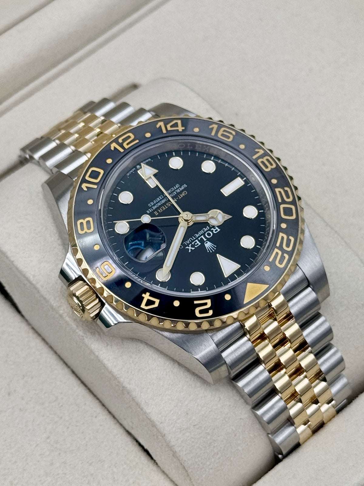 2025 Rolex GMT-Master II Zombie 40mm 126713GRNR Two-Tone Jubilee - MyWatchLLC