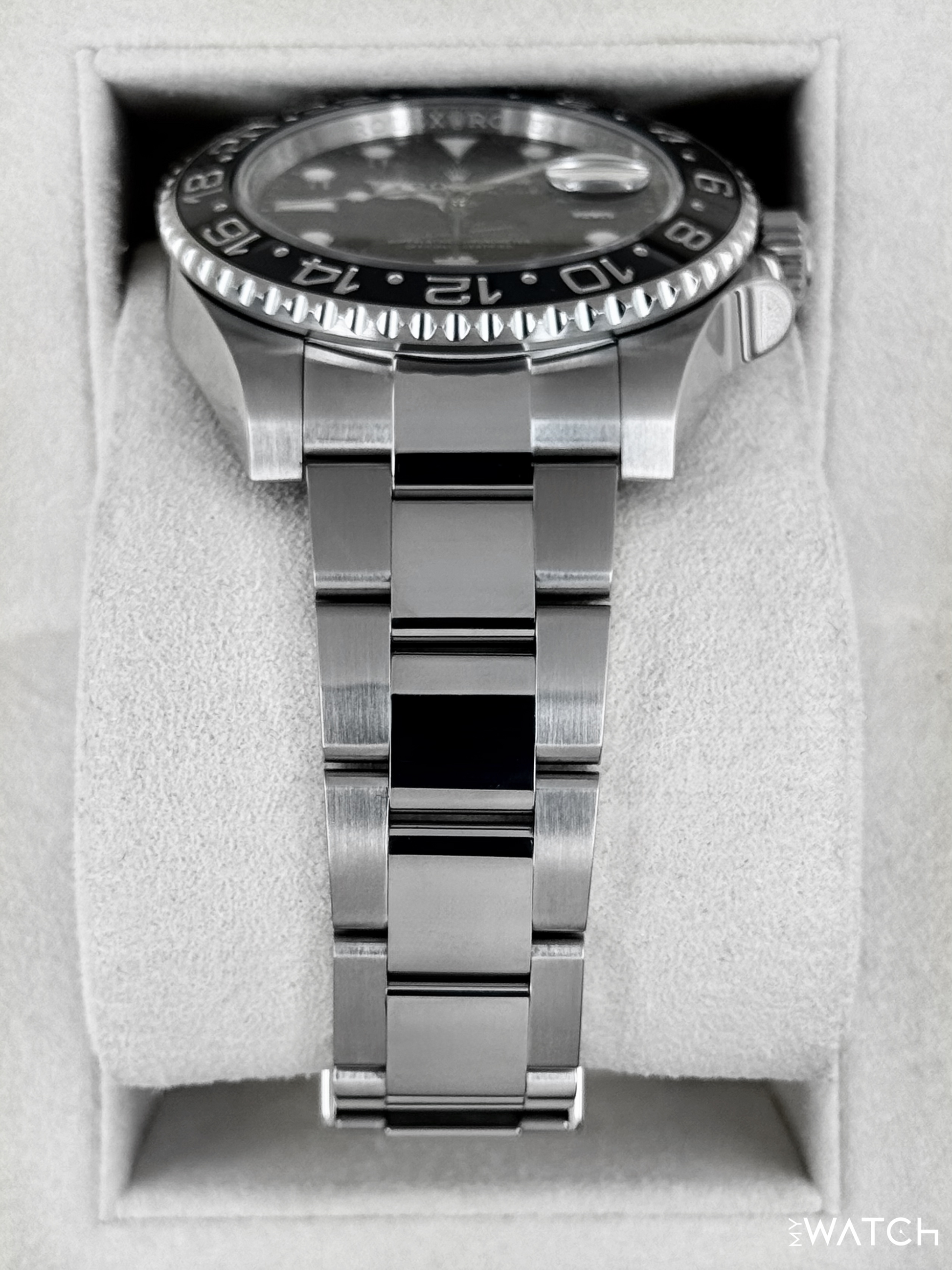 2018 Rolex GMT-Master II 40mm 116710LN Stainless Steel Black Dial - MyWatchLLC