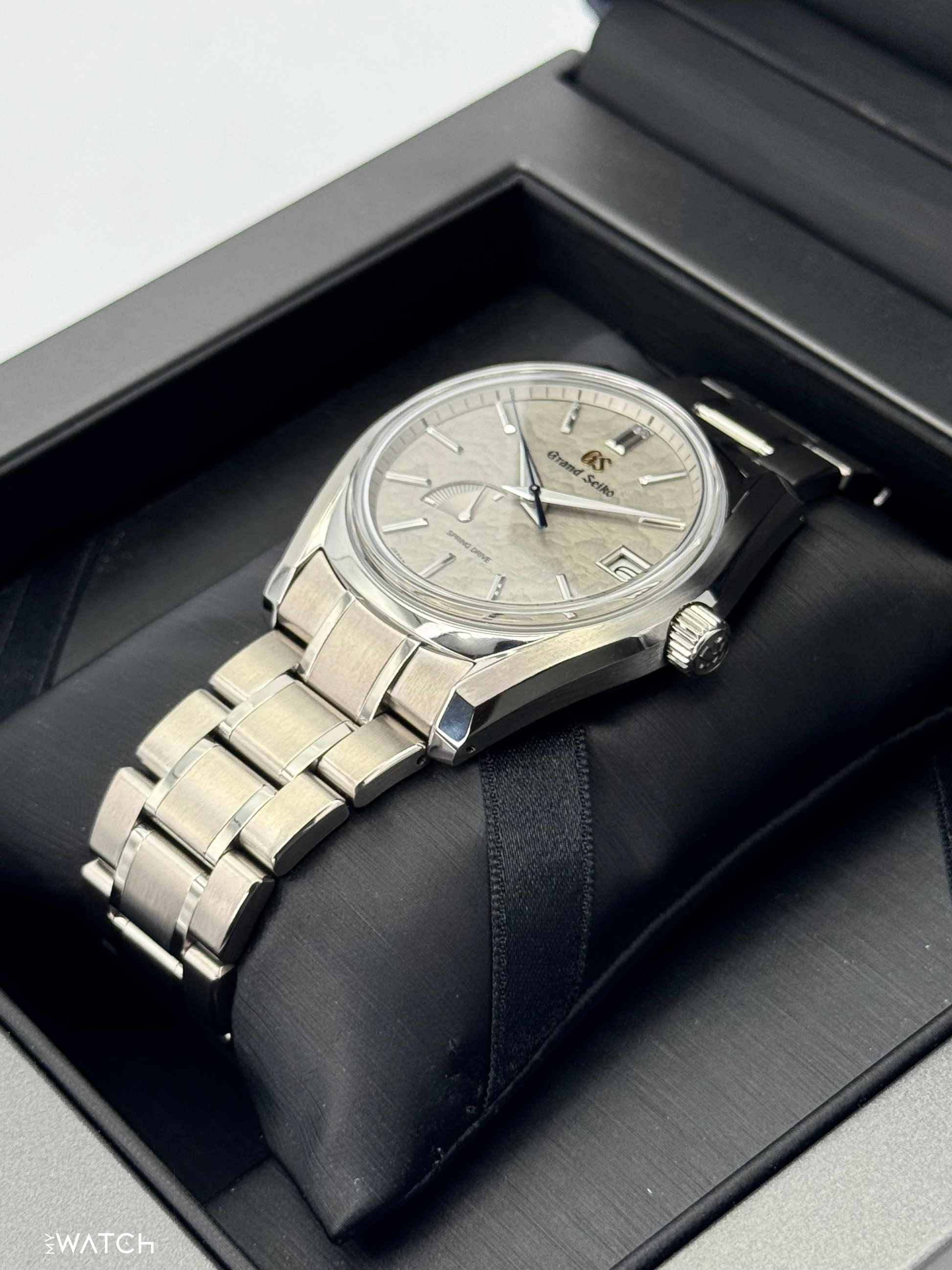 2023 Grand Seiko Heritage Collection 40mm SBGA415G Titanium Grey Dial - MyWatchLLC