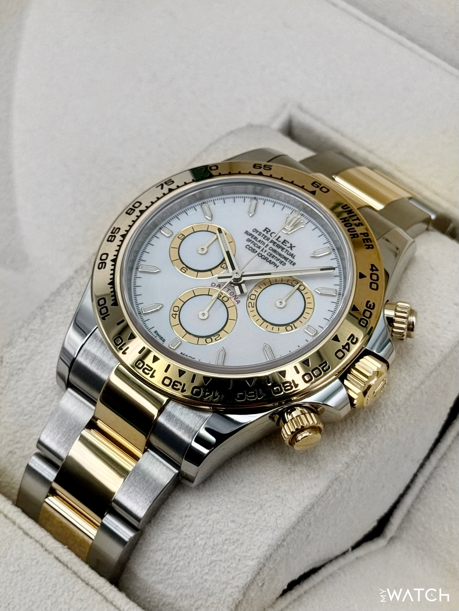 2024 Rolex Daytona 40mm 126503 Two-Tone White Dial - MyWatchLLC