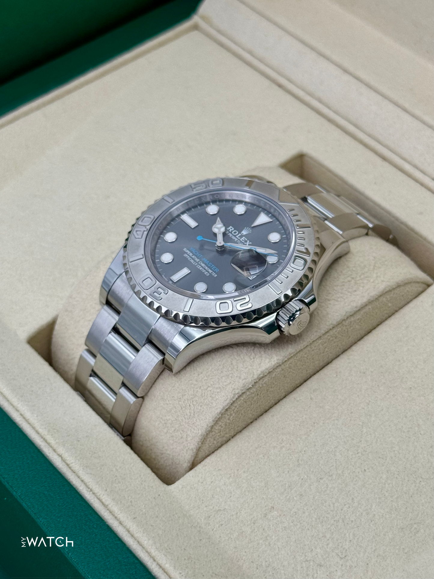 2025 Rolex Yacht-Master 40mm 126622 Stainless Steel Rhodium Dial