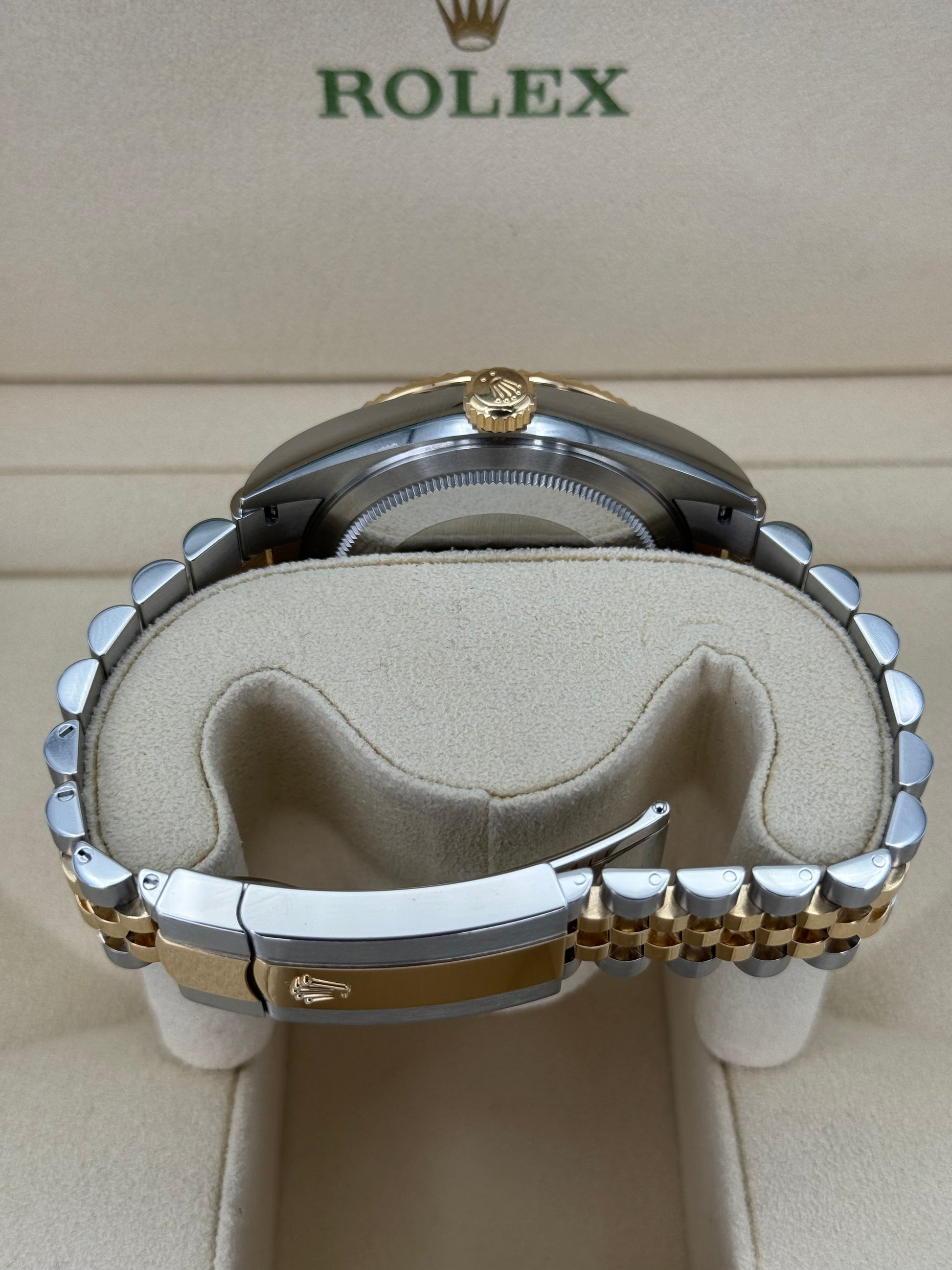 2023 Rolex Sky-Dweller 42mm 336933 Two-Tone Jubilee Black Dial - MyWatchLLC