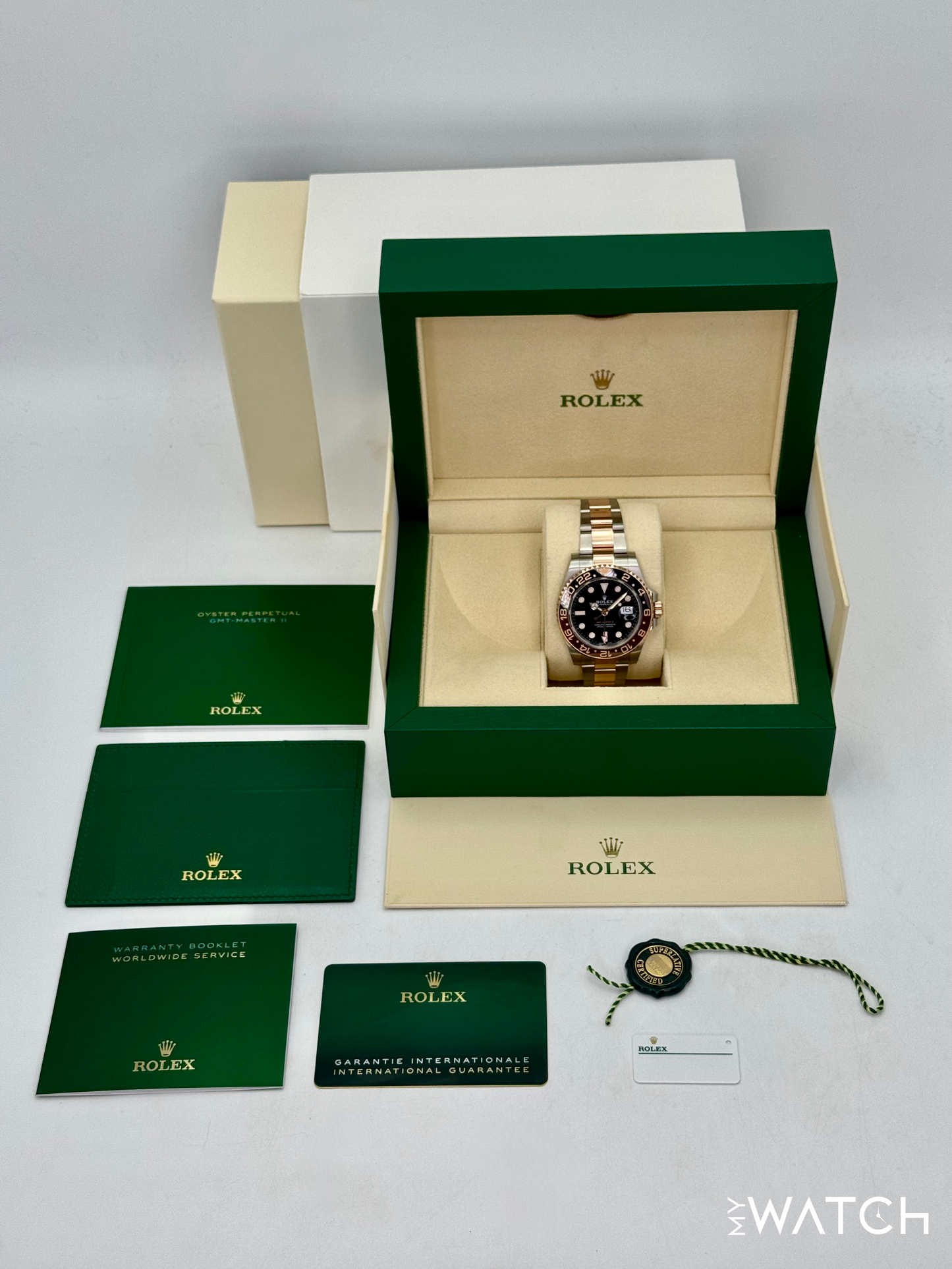 2023 Rolex GMT-Master II "Rootbeer" 40mm 126711CHNR Two-Tone