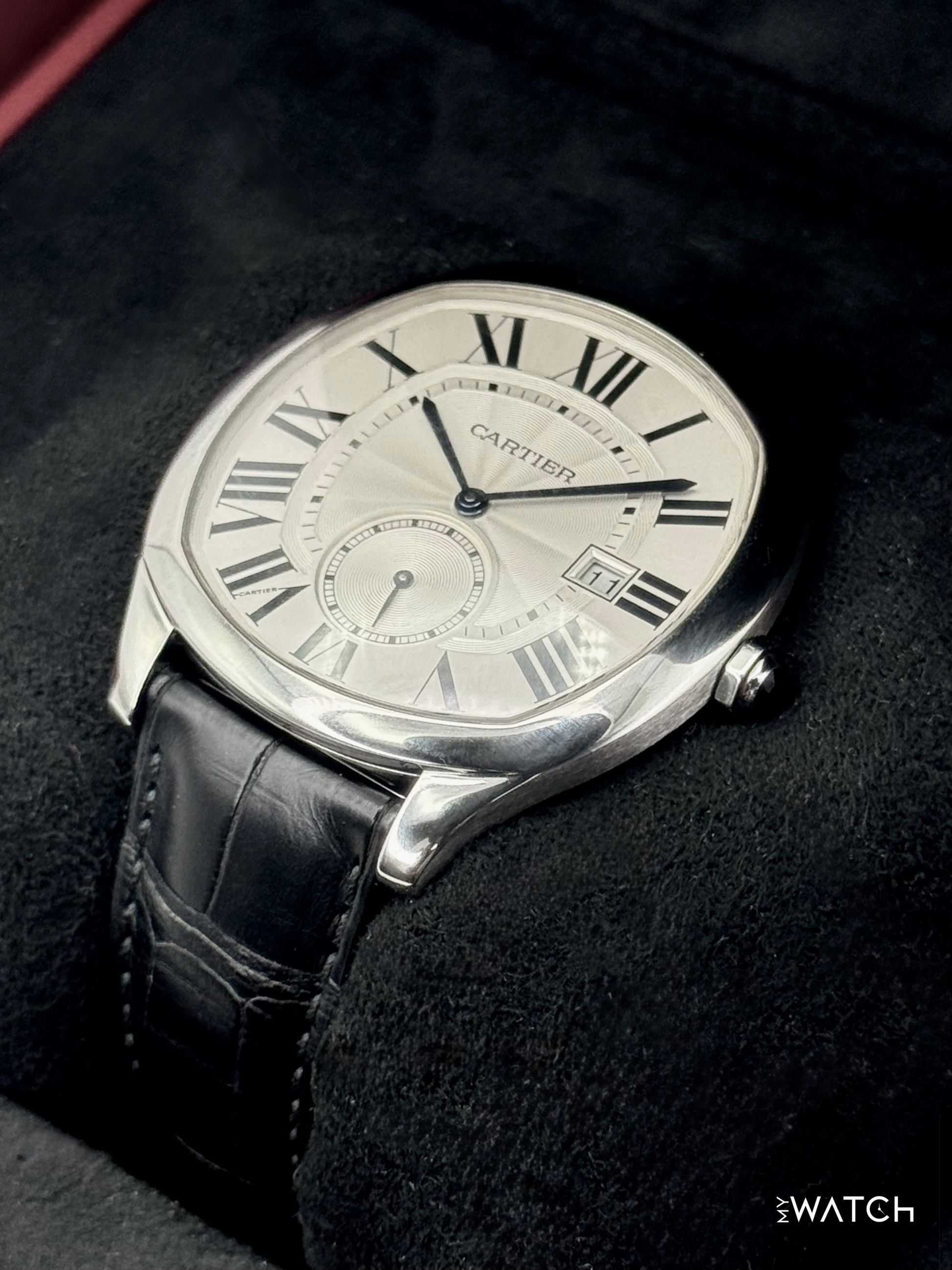 2020 Cartier Drive De Cartier 40mm WSNM0004 Stainless Steel White Dial - MyWatchLLC