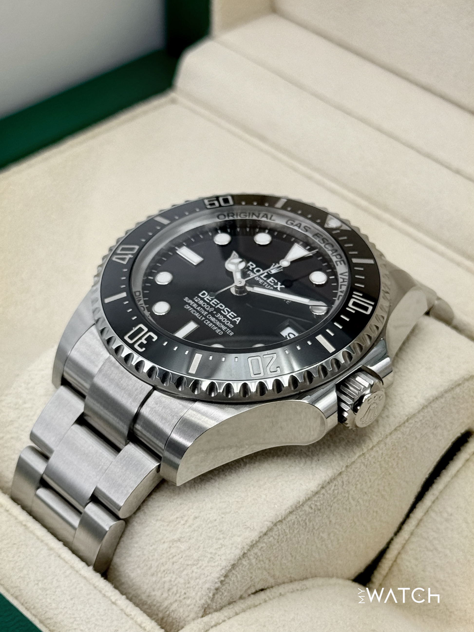 2024 Rolex Deepsea 44mm 136660 Stainless Steel Black Dial - MyWatchLLC