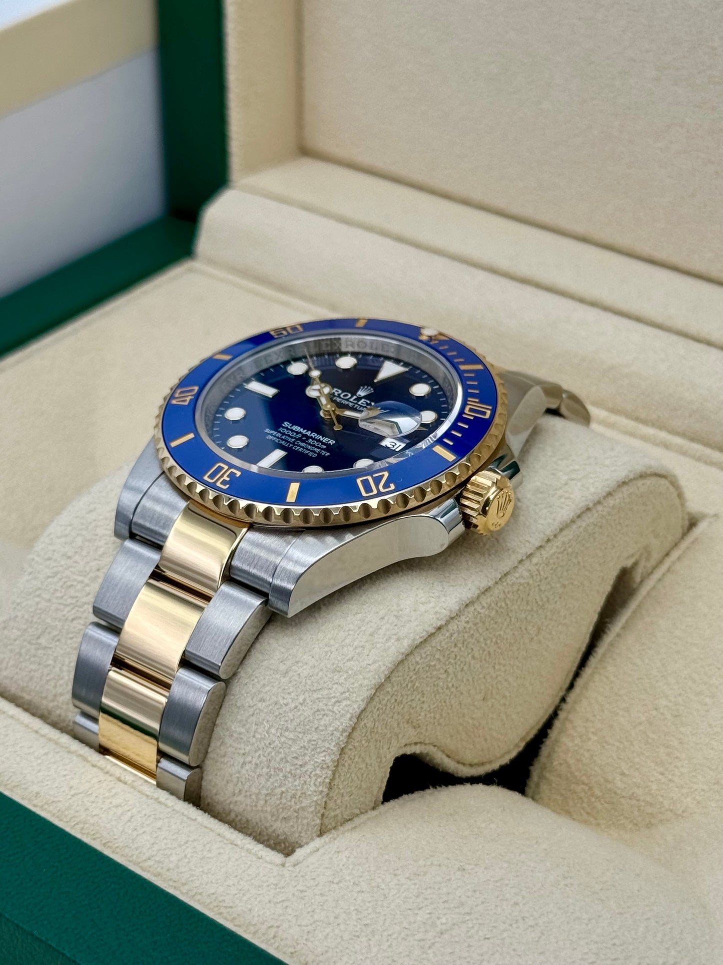2024 Rolex Submariner "Bluesy" 41mm 126613LB Two-Tone Blue Dial