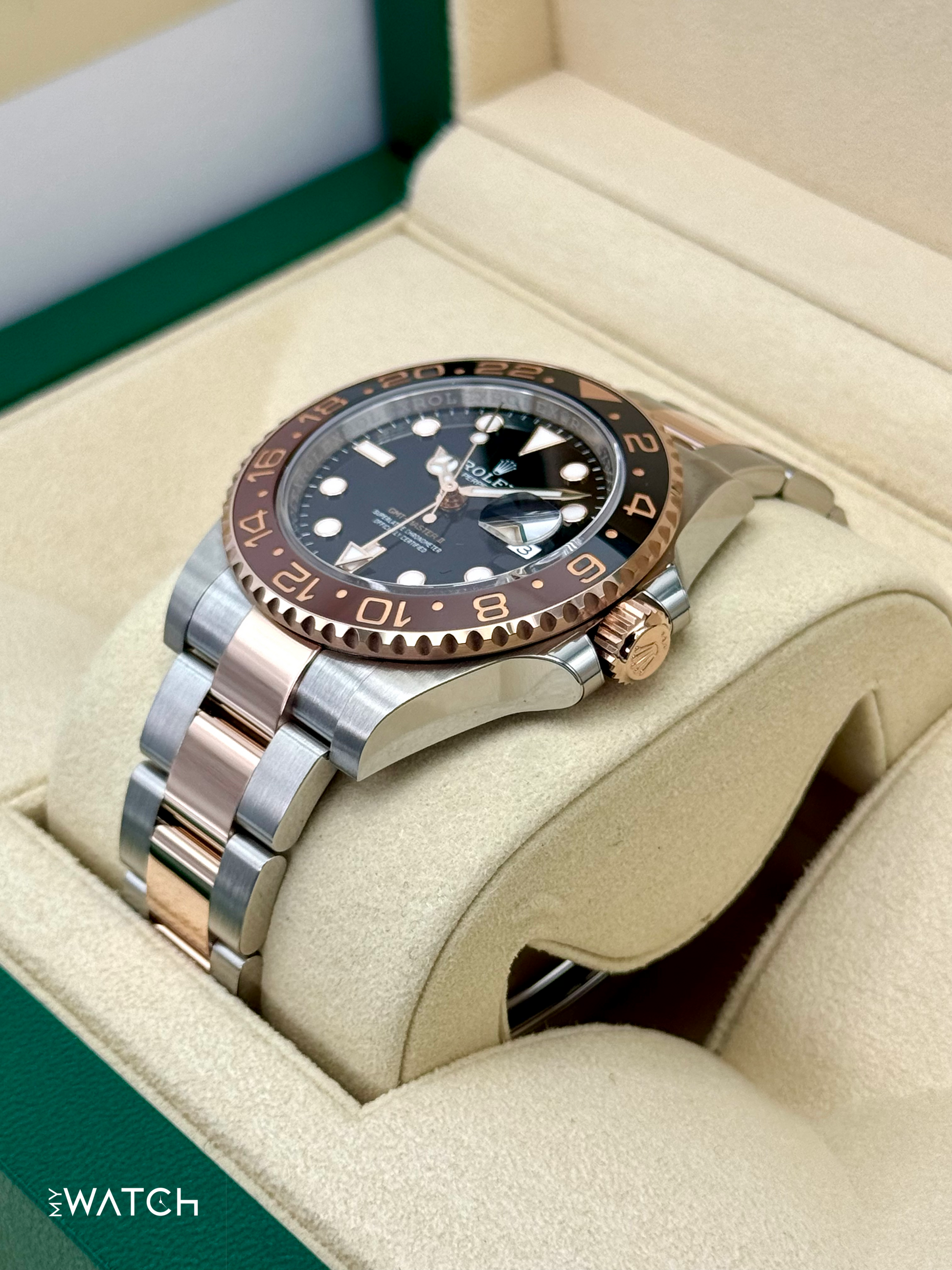 2024 Rolex GMT-Master II "Rootbeer" 40mm 126711CHNR Two-Tone - MyWatchLLC
