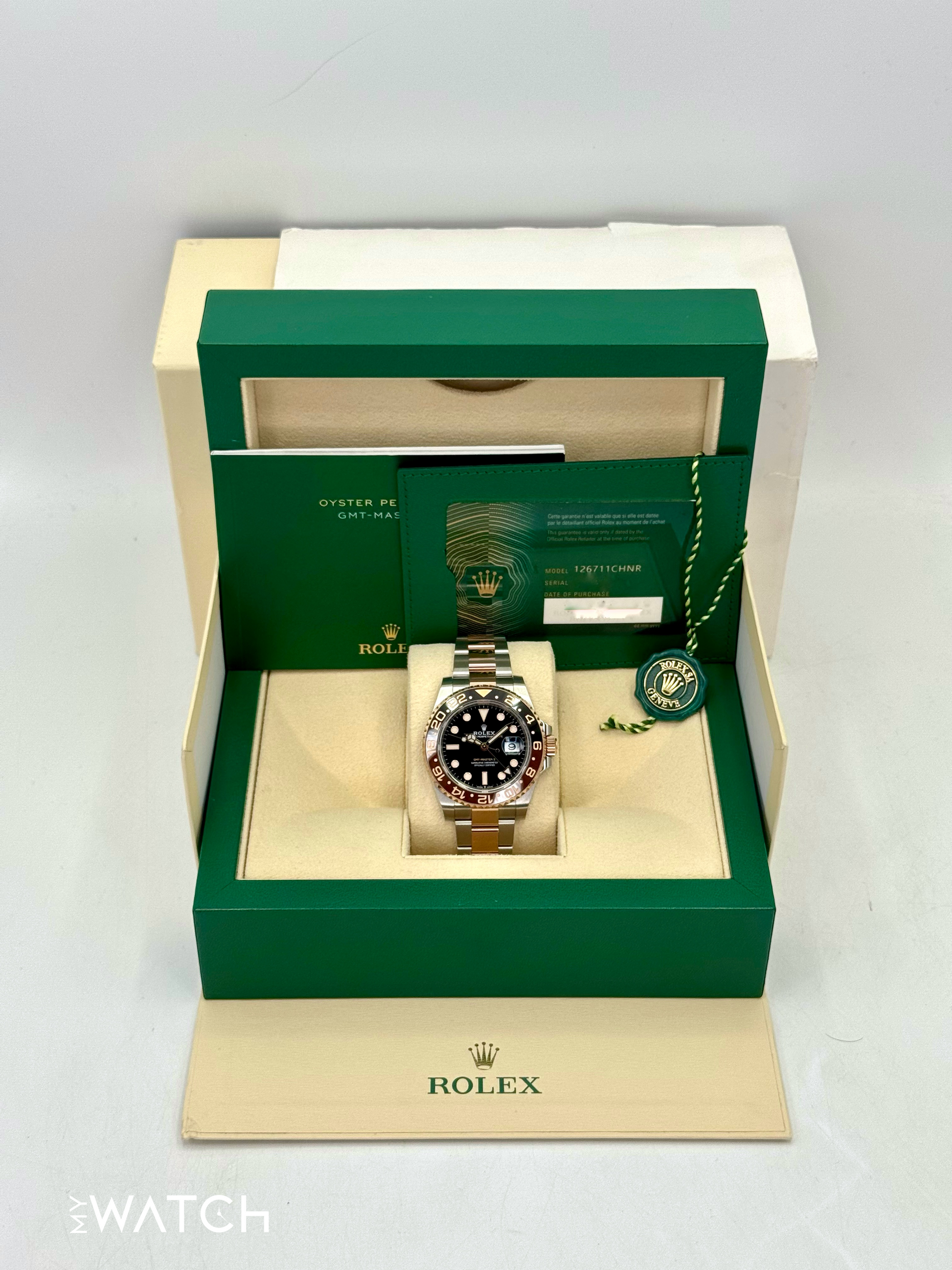 2023 Rolex GMT-Master II "Rootbeer" 40mm 126711CHNR Two-Tone - MyWatchLLC