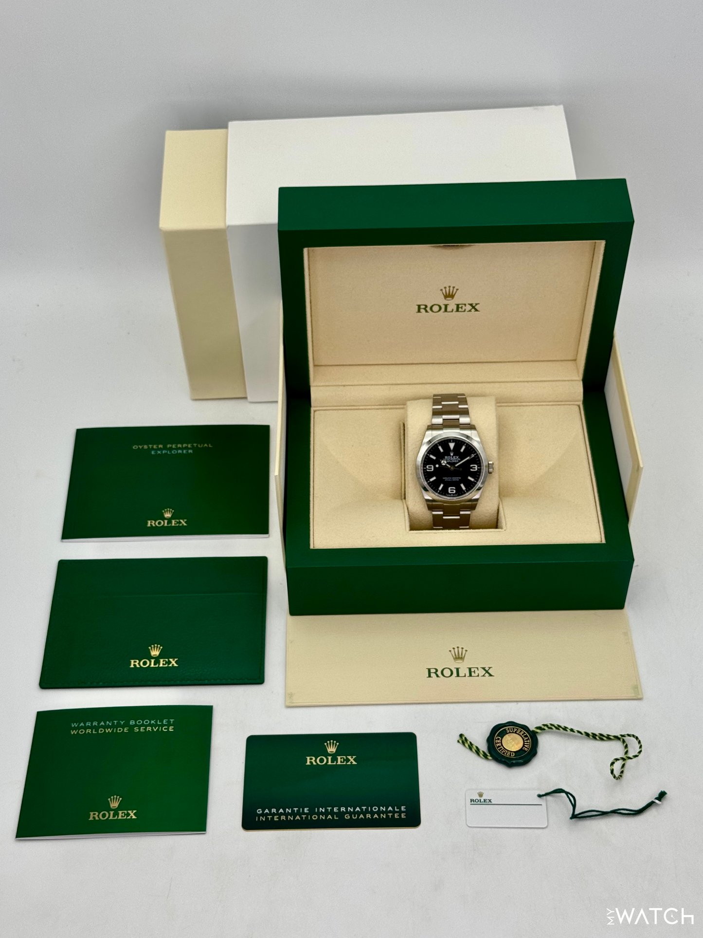 2024 Rolex Explorer 40mm 224270 Black Dial