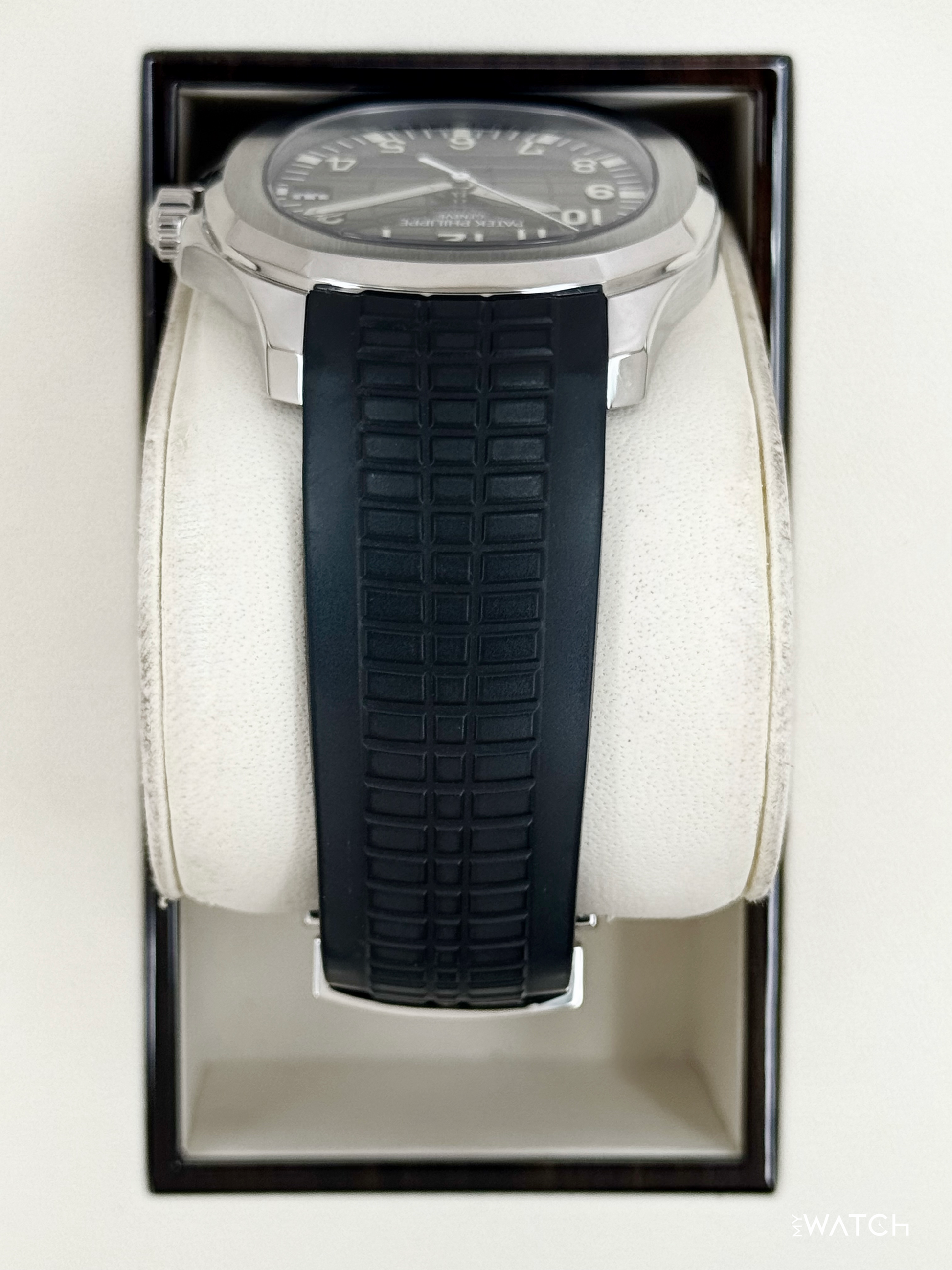 2017 Patek Philippe Aquanaut 40.8mm 5167A-001 Stainless Steel Gray Dial - MyWatchLLC