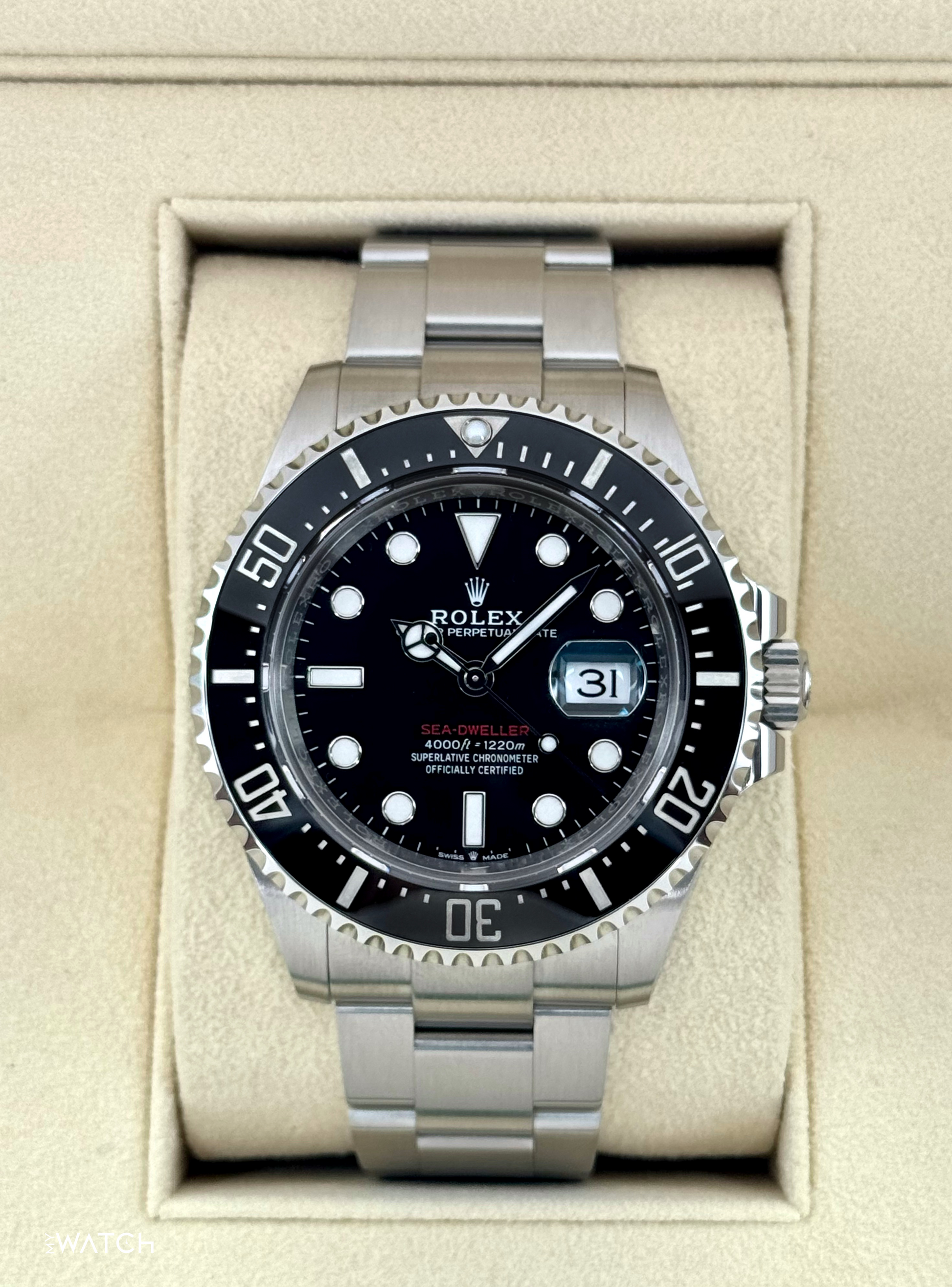 2024 Rolex Sea-Dweller 43mm 126600 Black Dial - MyWatchLLC