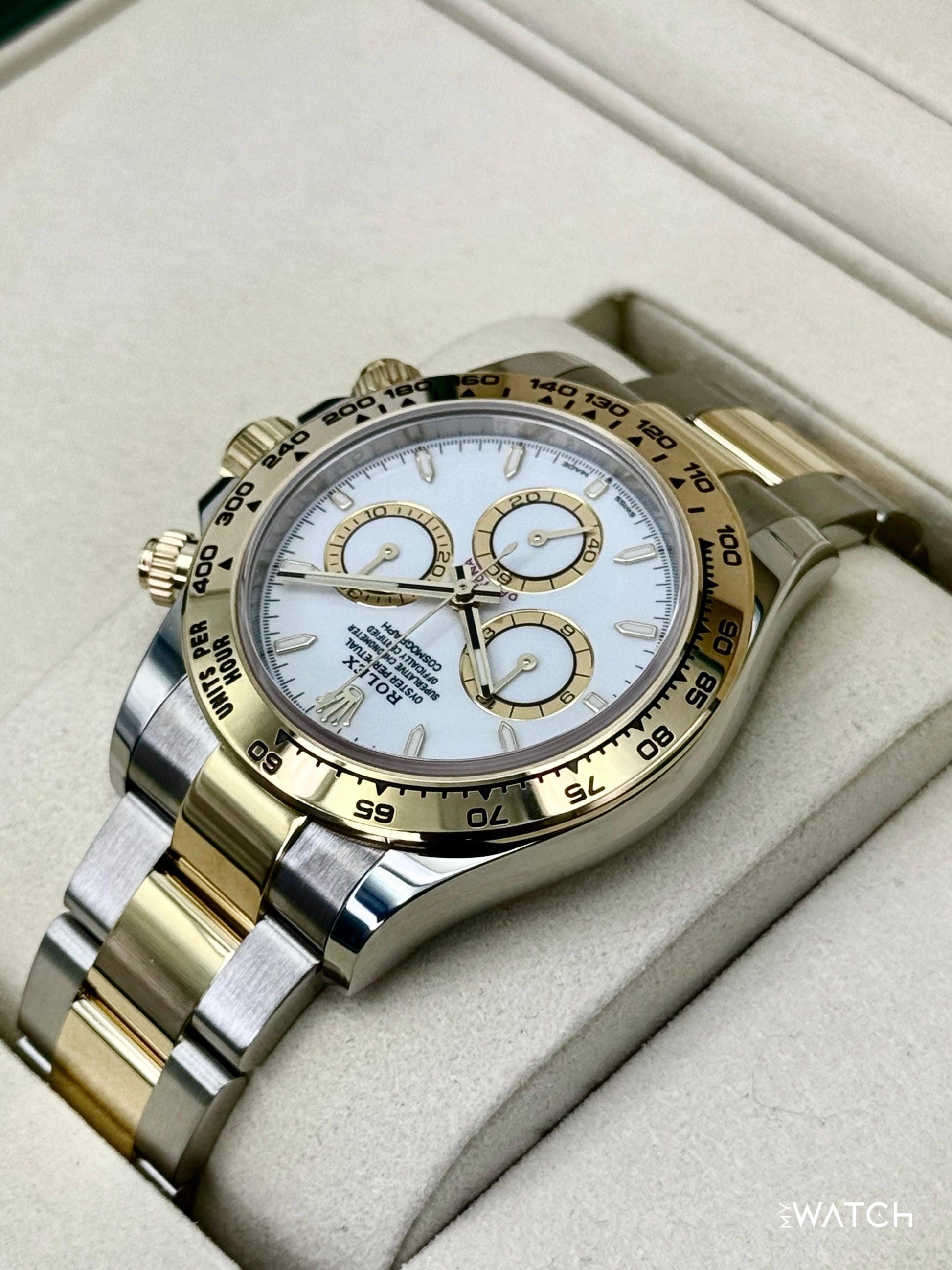 2025 Rolex Daytona 40mm 126503 Two-Tone White Dial - MyWatchLLC
