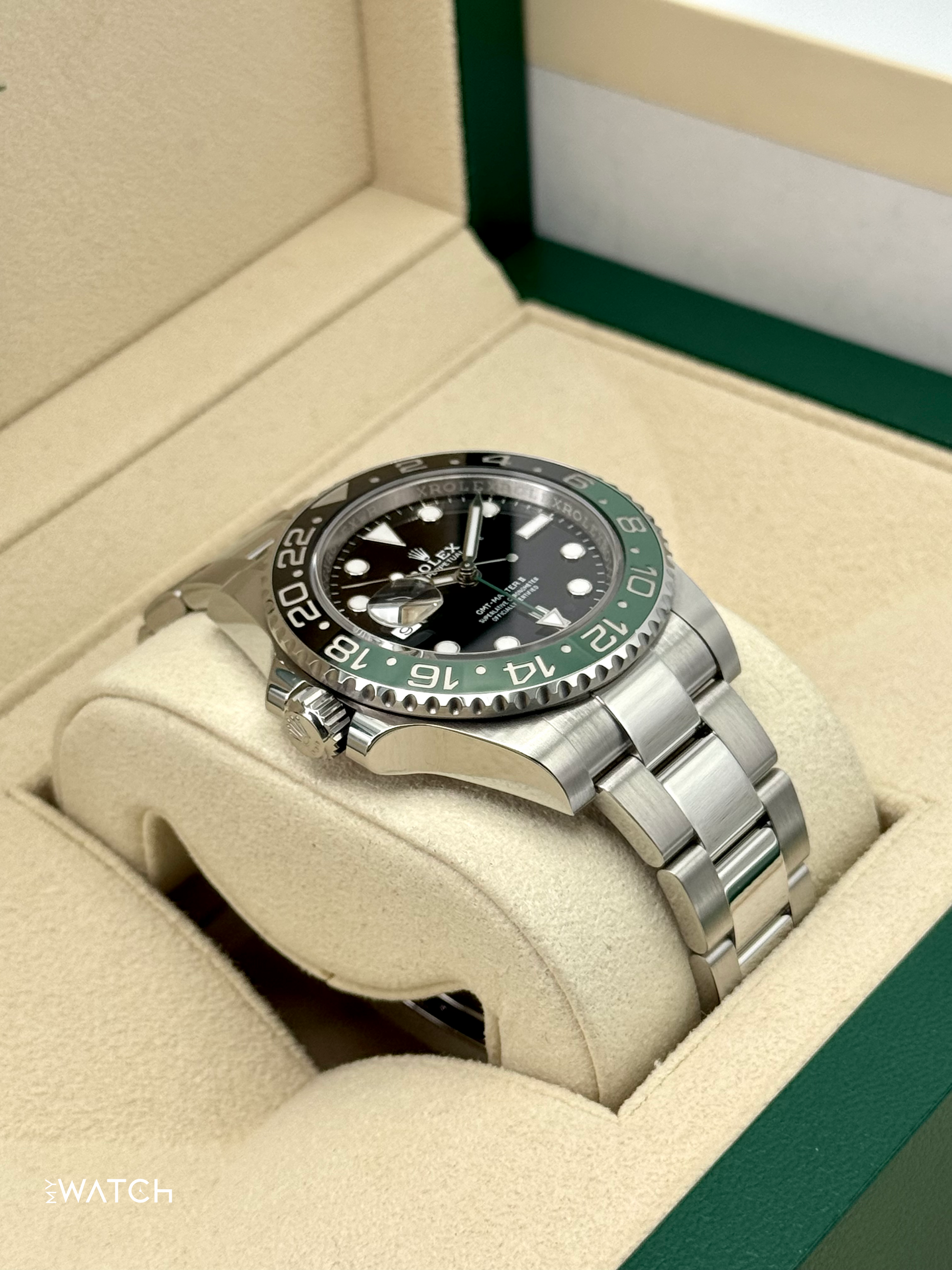 2025 Rolex GMT-Master II "Sprite" 40mm 126720VTNR Oyster - MyWatchLLC