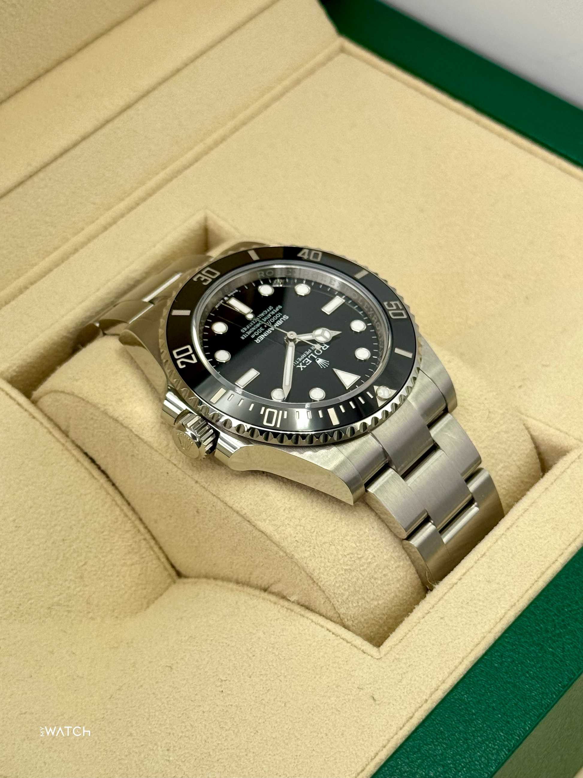 2025 Rolex Submariner 41mm 124060 Stainless Steel Black Dial - MyWatchLLC
