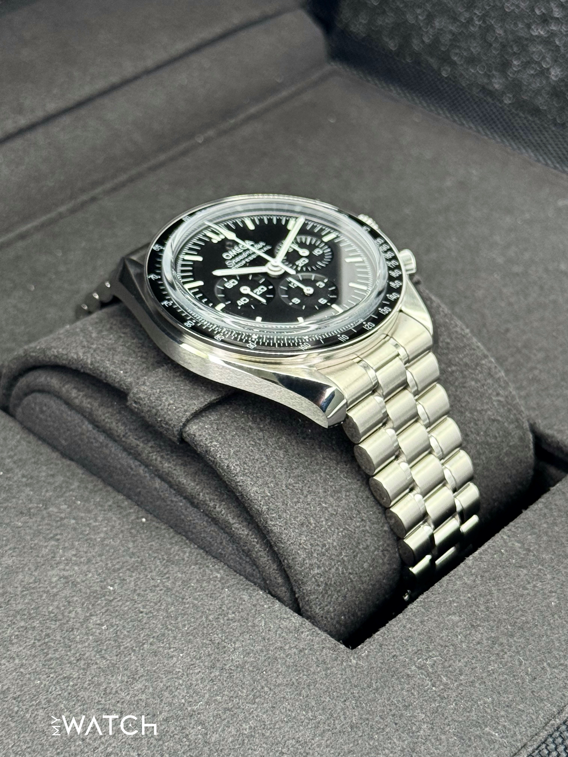 2025 Omega Speedmaster Moonwatch Pro 42mm 310.30.42.50.01.002 Black Dial - MyWatchLLC