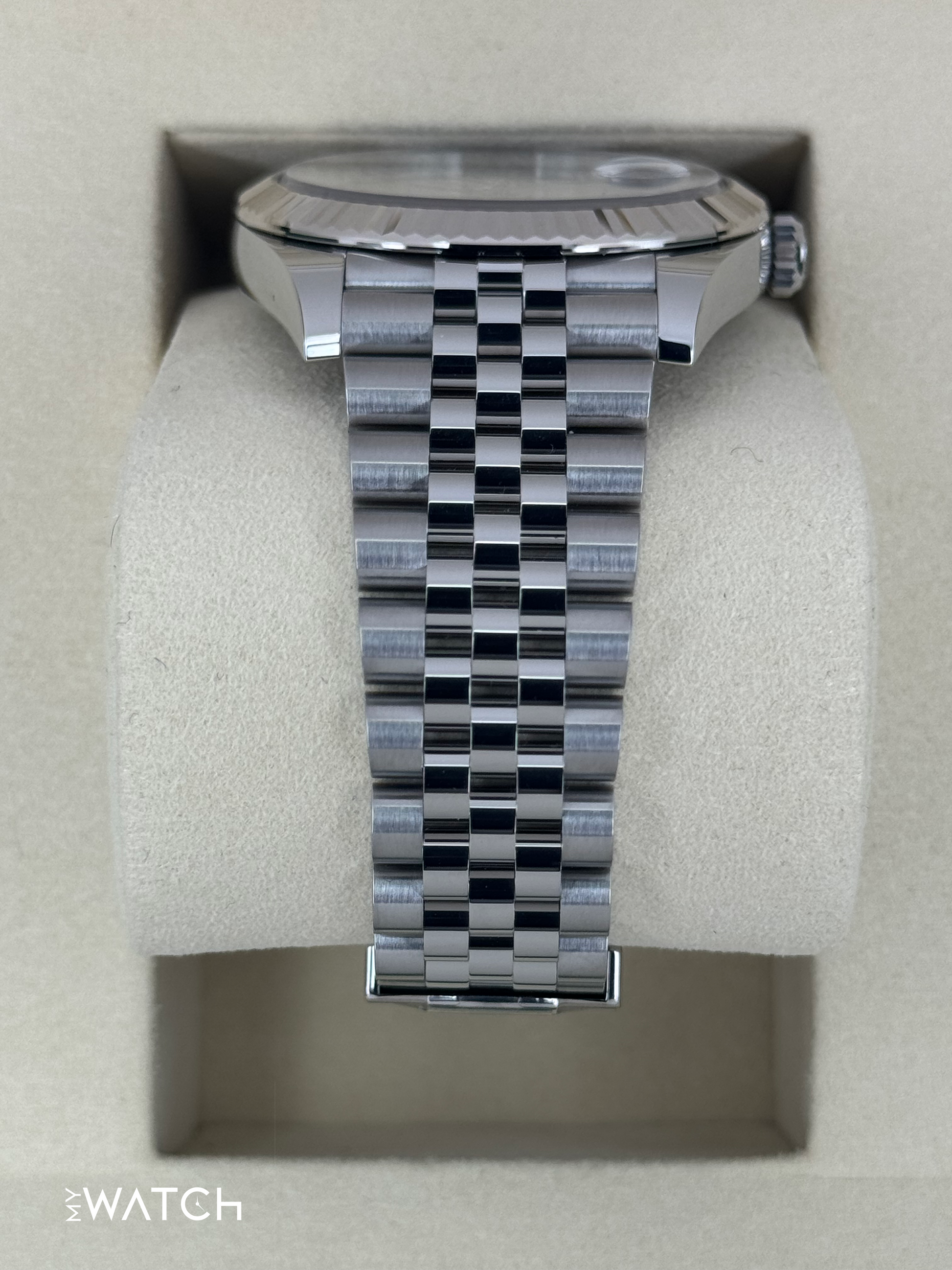 NEW 2025 Rolex Datejust 41mm 126334 Jubilee Wimbledon Dial - MyWatchLLC