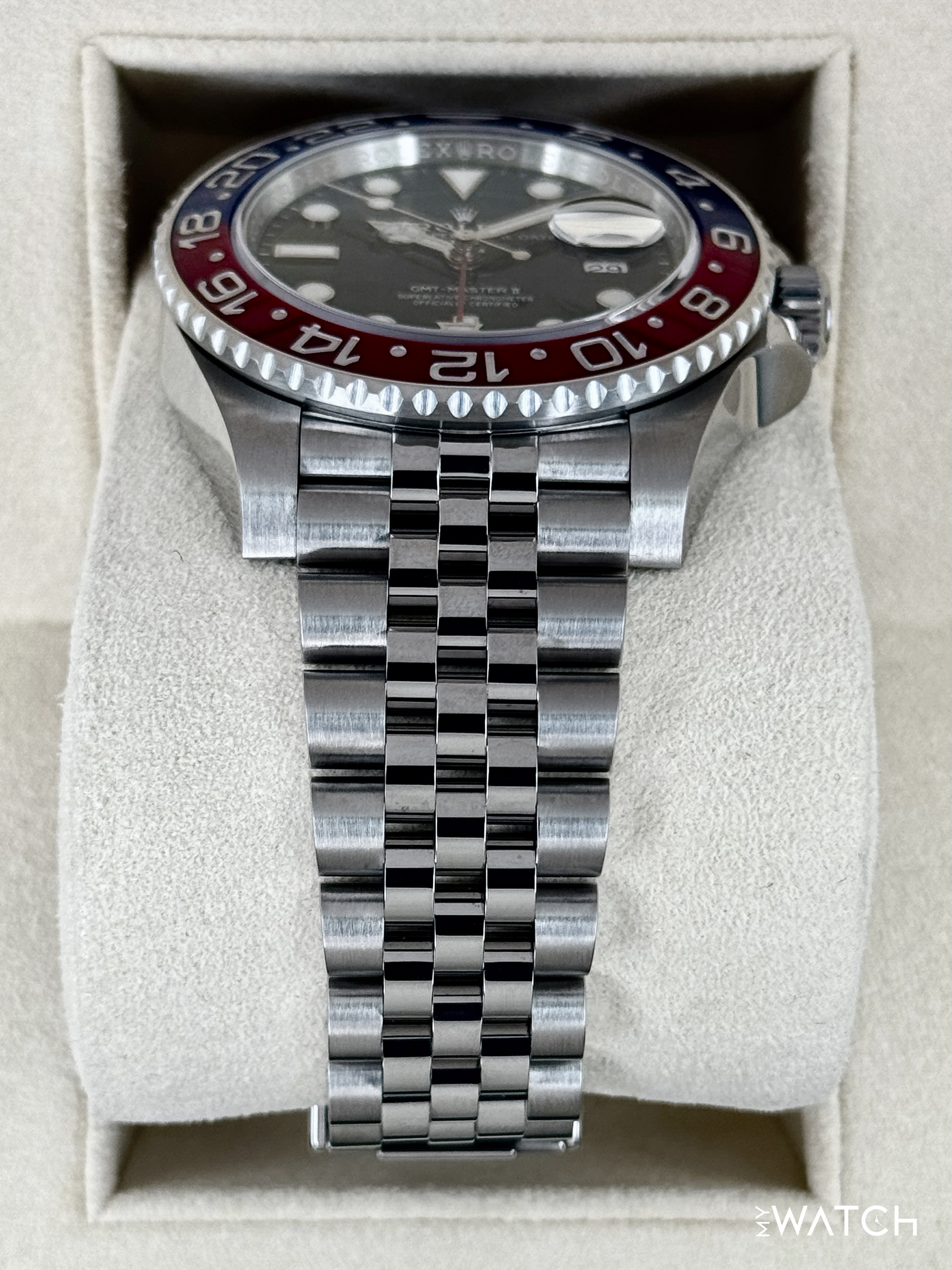 2018 Rolex GMT-Master II "Pepsi" 40mm 126710BLRO Jubilee - MyWatchLLC