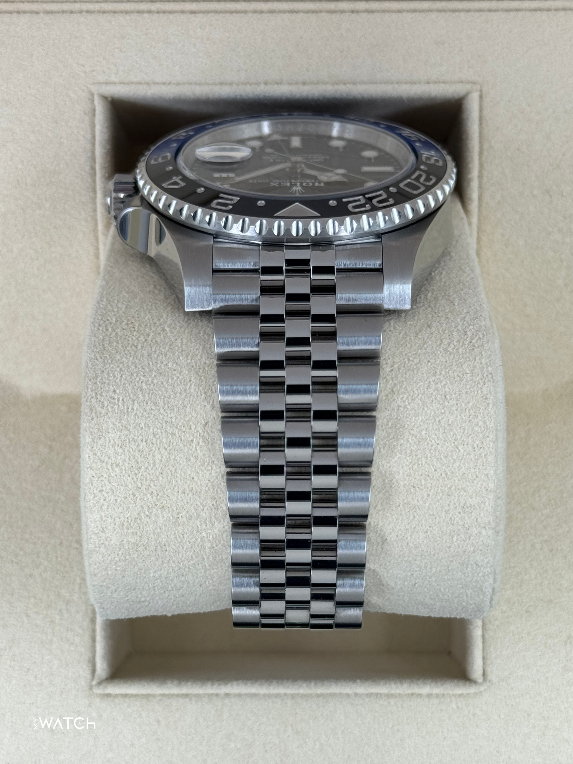 2020 Rolex GMT-Master II "Batgirl" 40mm 126710BLNR Jubilee - MyWatchLLC