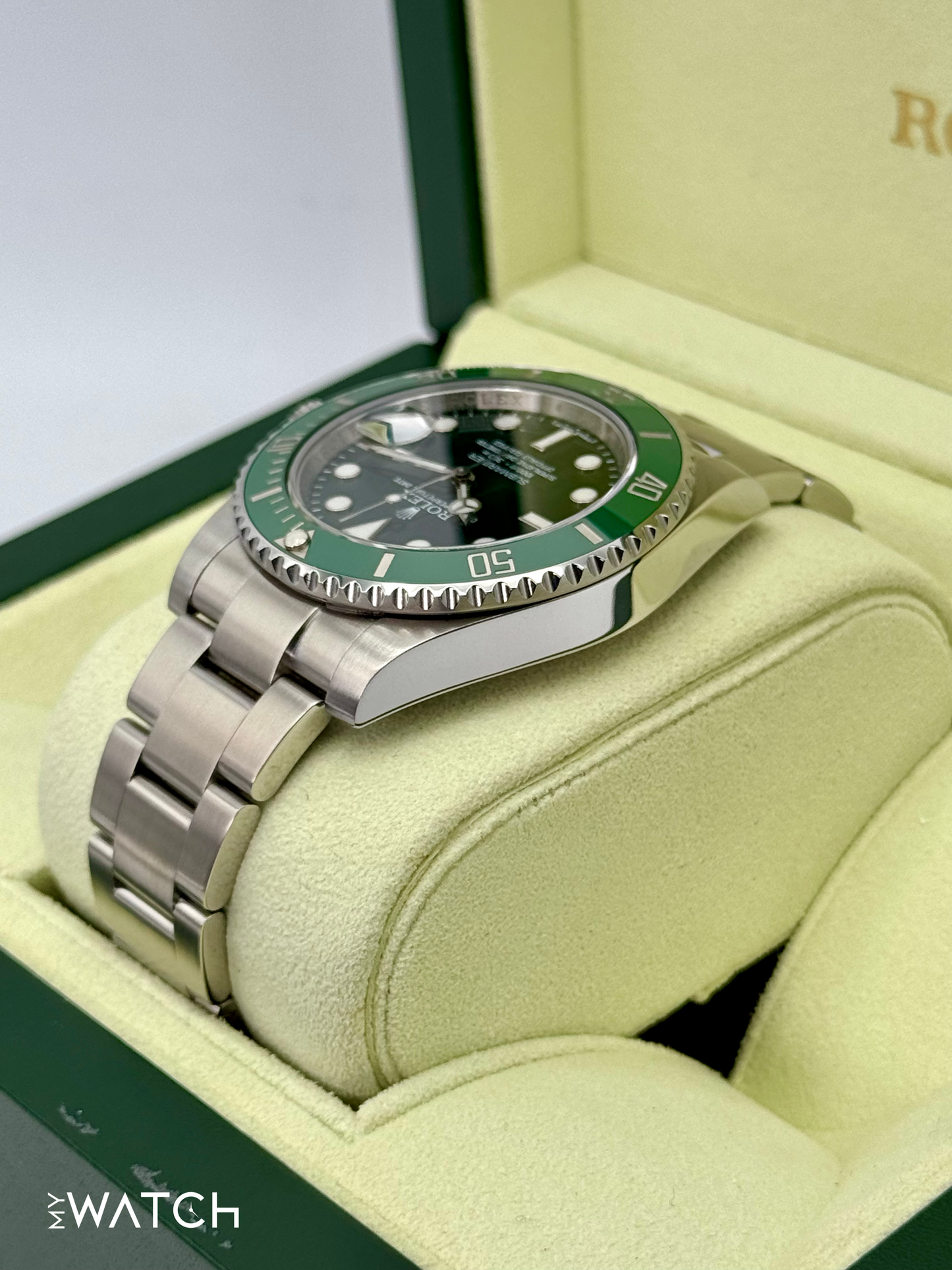 2012 Rolex Submariner “Hulk” 40mm 116610LV Green Dial - MyWatchLLC