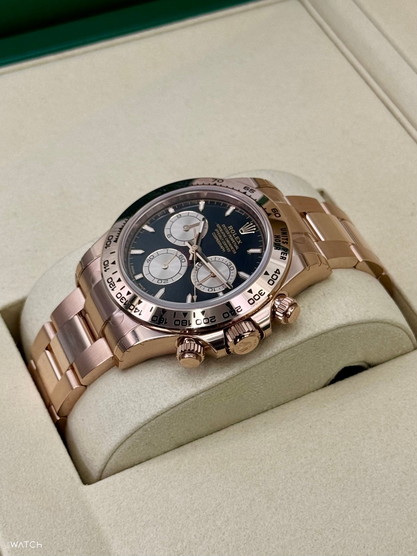 NEW 2025 Rolex Daytona 40mm 126505 Rose Gold Black Dial (STICKERED)