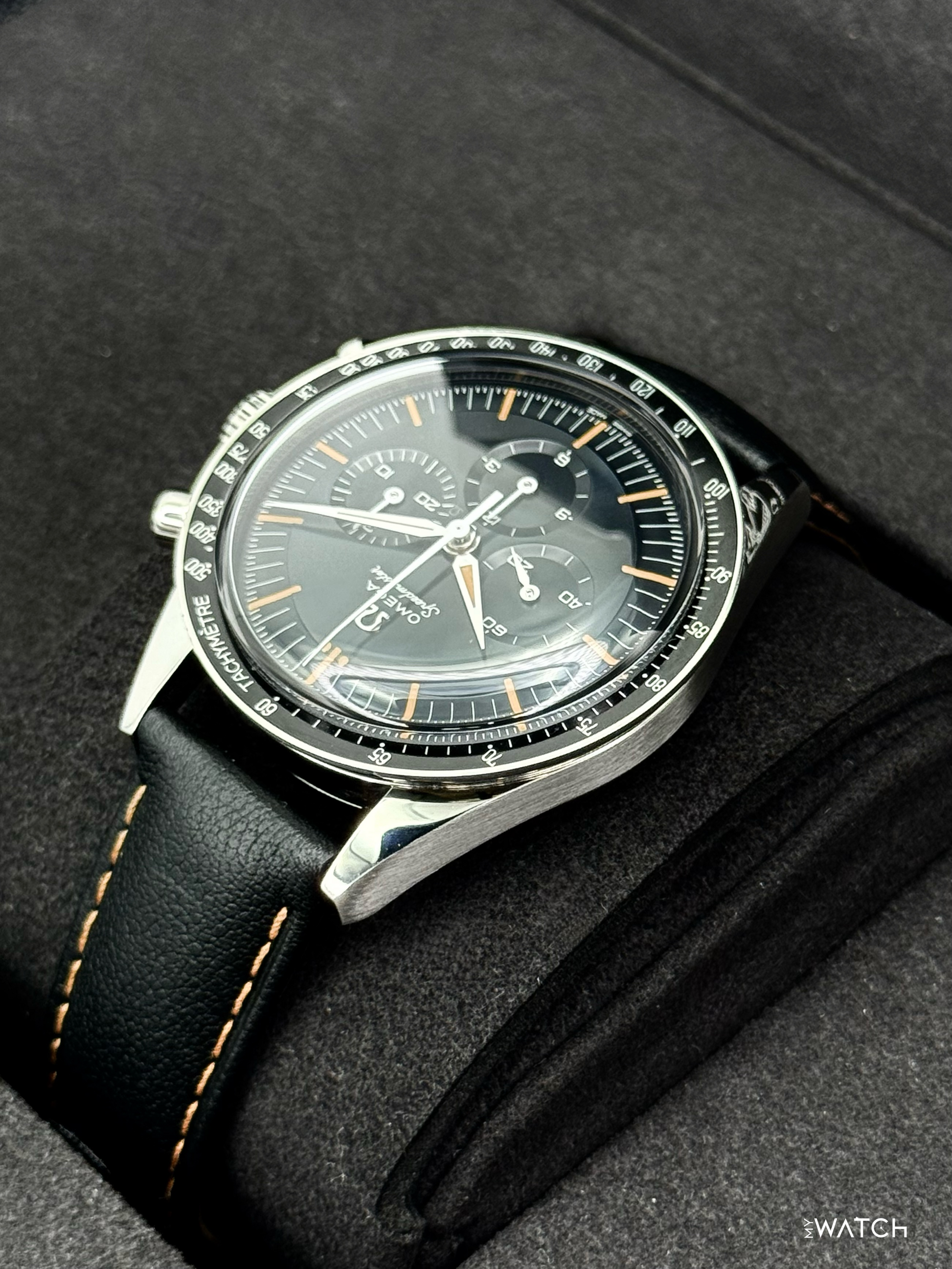 2025 Omega Speedmaster 1st Omega in Space 39.7mm 310.32.40.50.06.001 Black Dial - MyWatchLLC