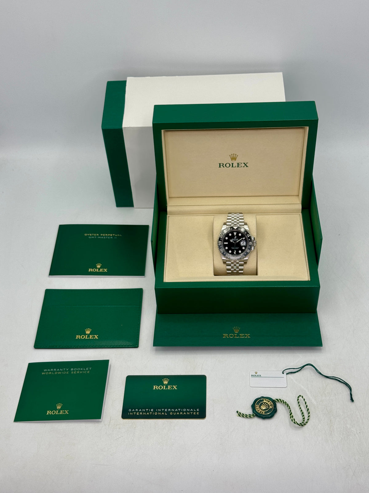 2025 Rolex GMT-Master II Bruce Wayne 40mm 126710GRNR Jubilee