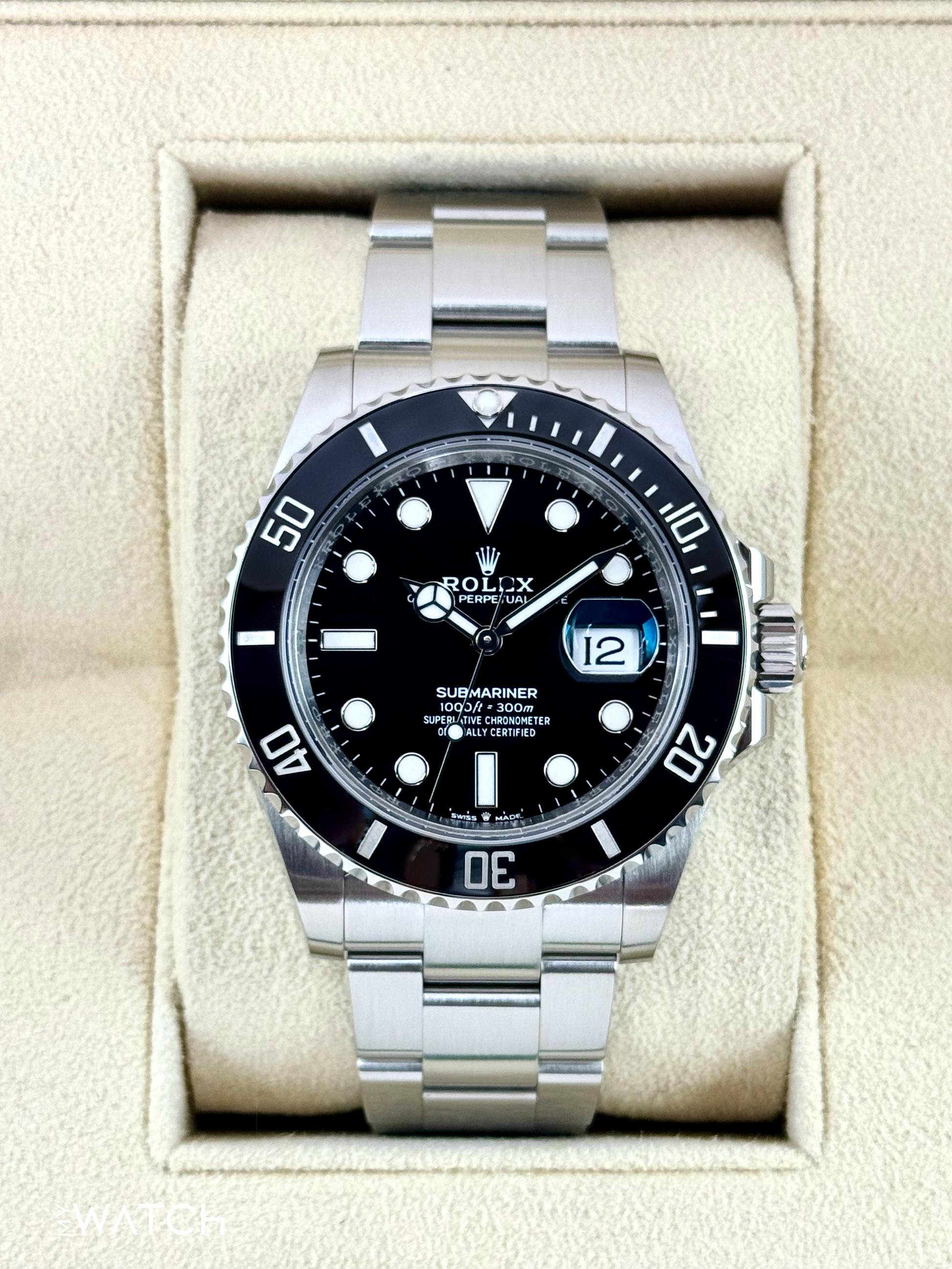 2024 Rolex Submariner 41mm 126610LN Stainless Steel Black Dial - MyWatchLLC