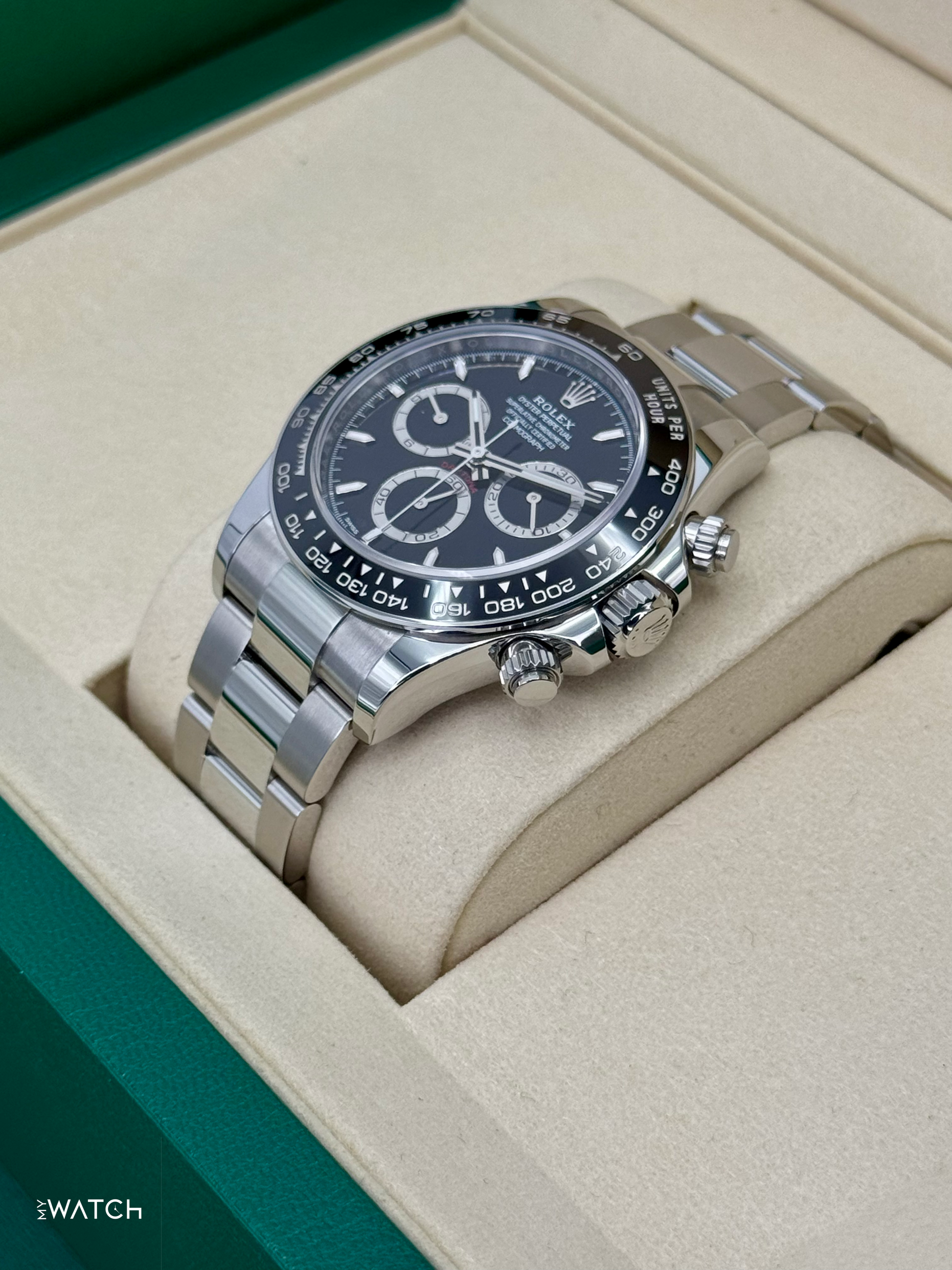 NEW 2025 Rolex Daytona 40mm 126500LN Stainless Steel Black Dial - MyWatchLLC