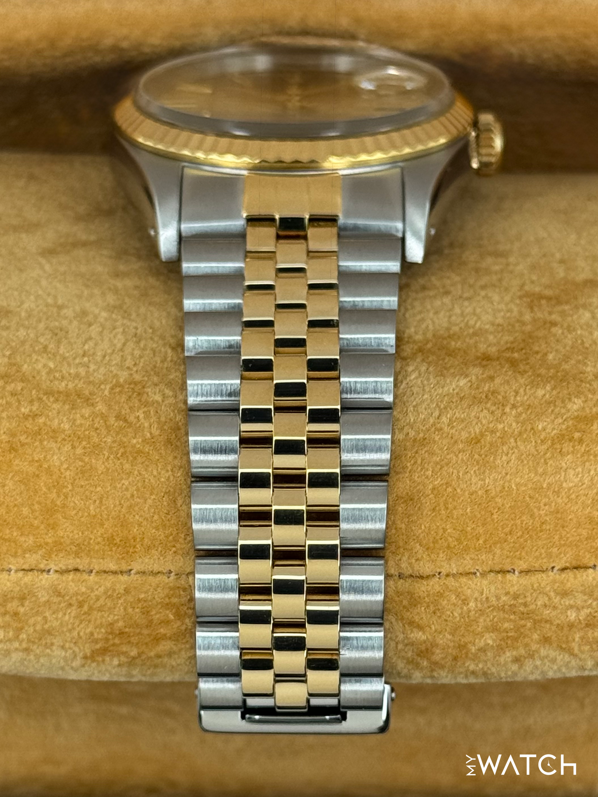 1991 Rolex Datejust 36mm 16233 Two-Tone Jubilee Champagne Dial - MyWatchLLC