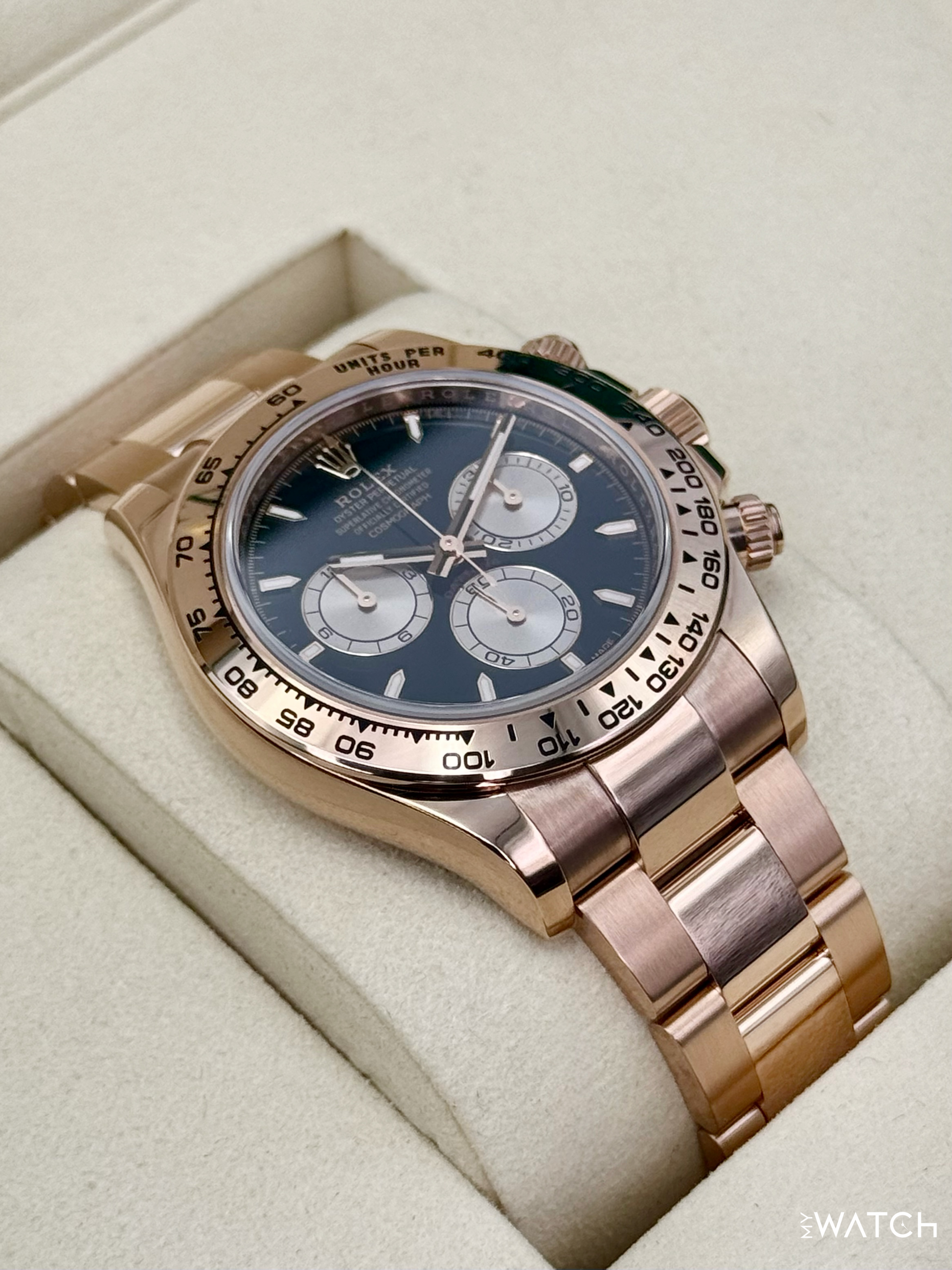 NEW 2025 Rolex Daytona 40mm 126505 Rose Gold Black Dial - MyWatchLLC