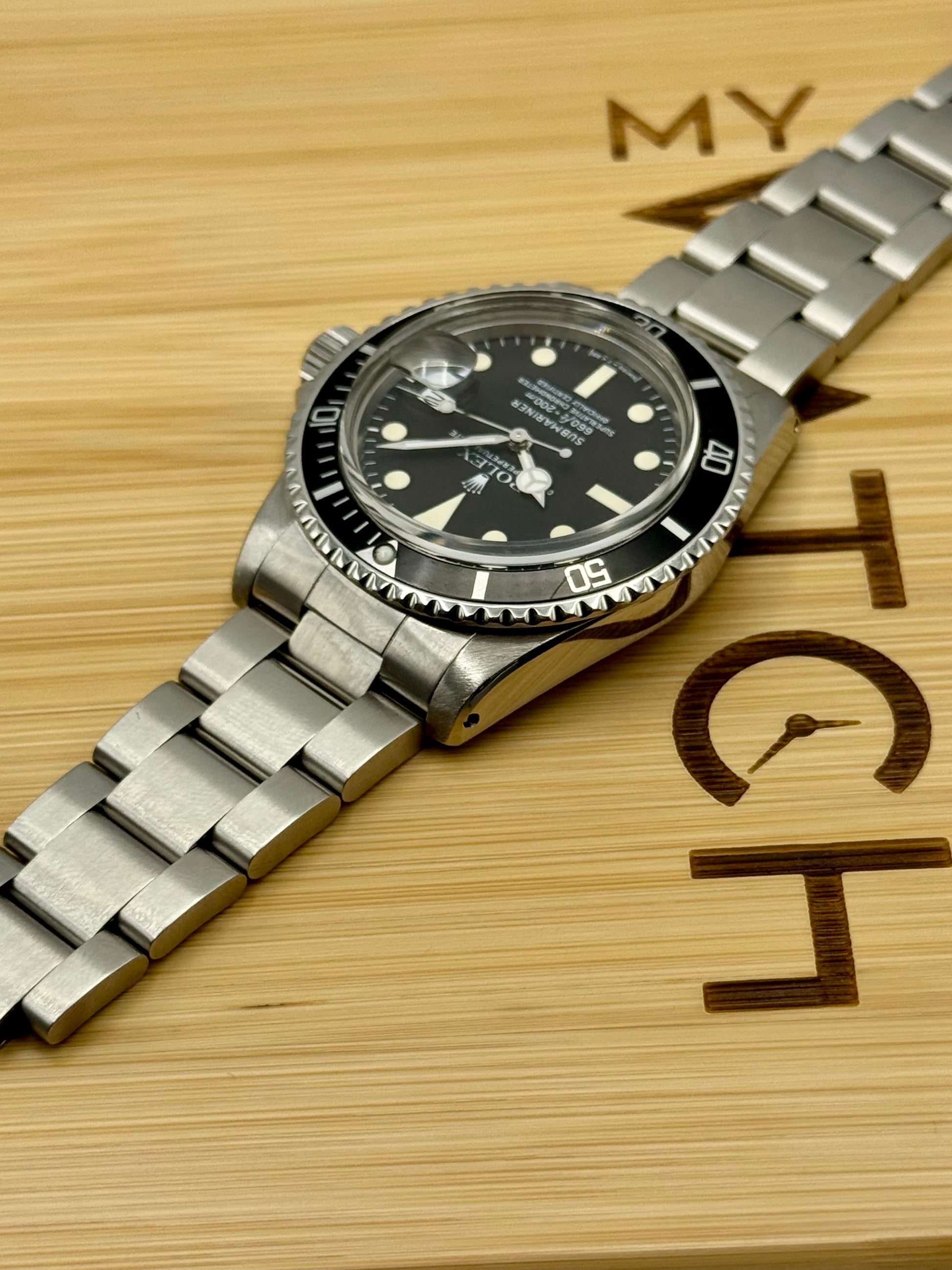 1978 Rolex Submariner 40mm 16800 Stainless Steel Black Dial - MyWatchLLC