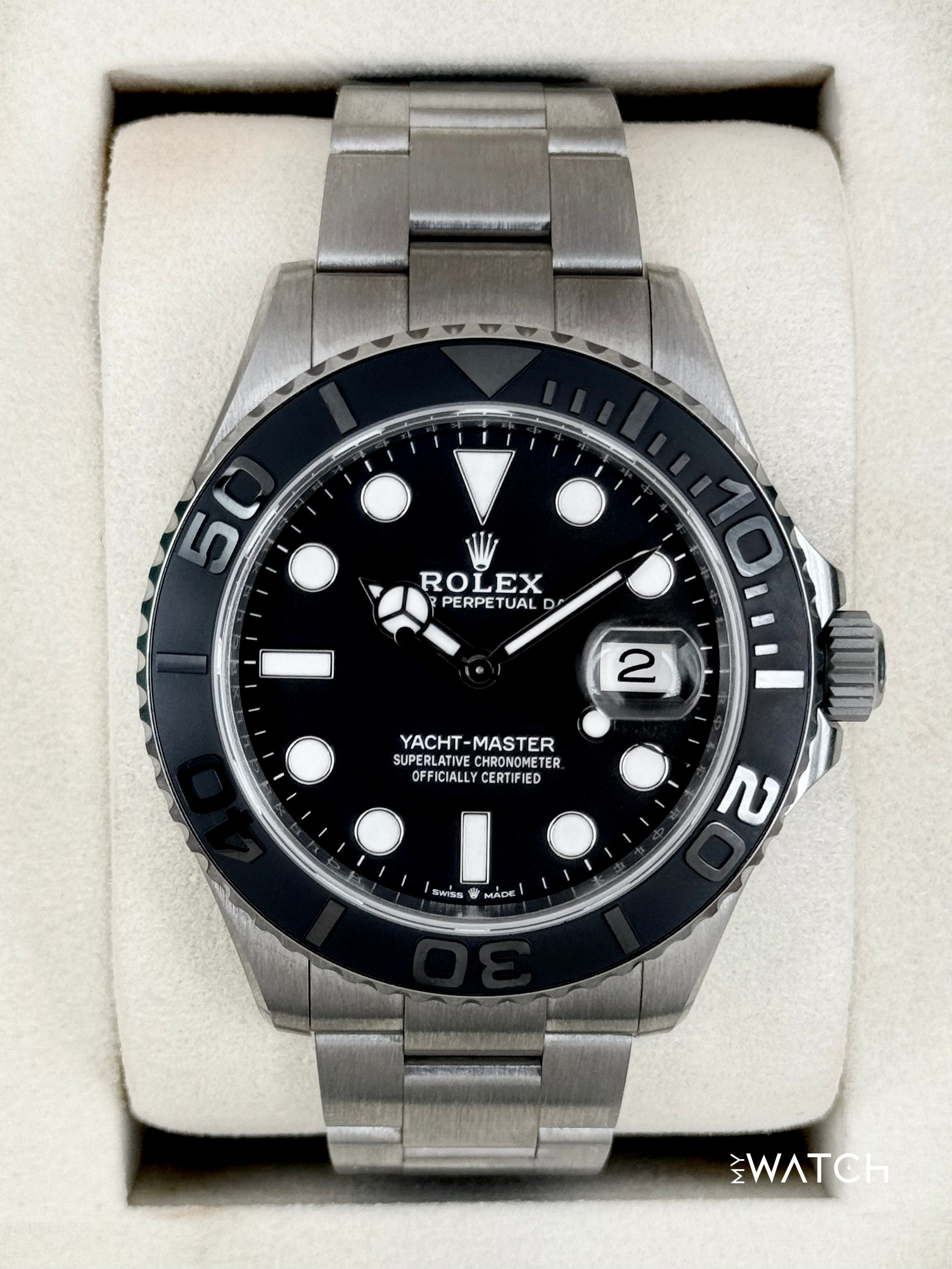 NEW 2025 Rolex Yacht-Master 42mm 226627 Titanium