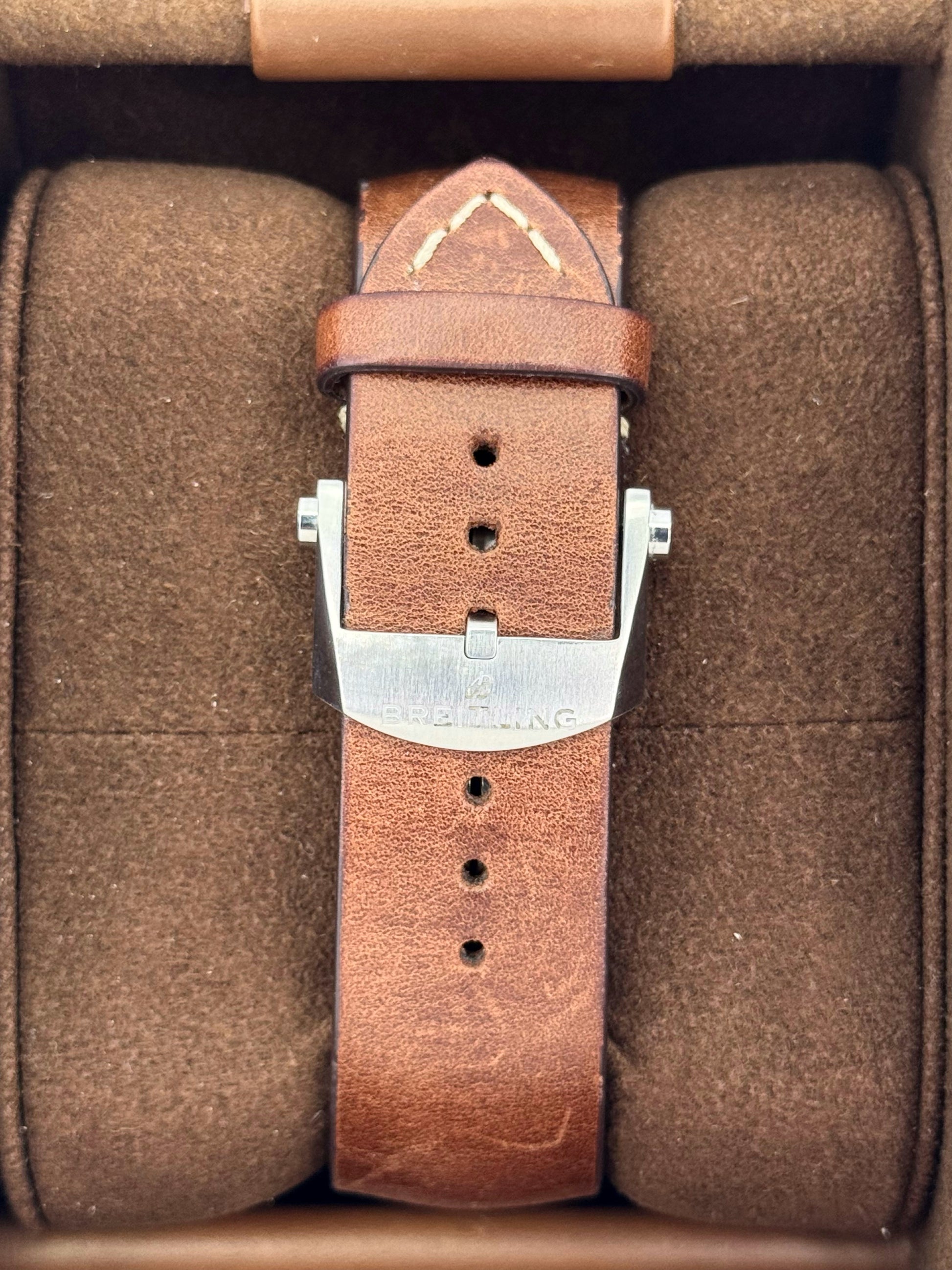 Breitling Aviator 8 B1 Chrono 43mm AB01194 Stainless Steel Black Dial - MyWatchLLC