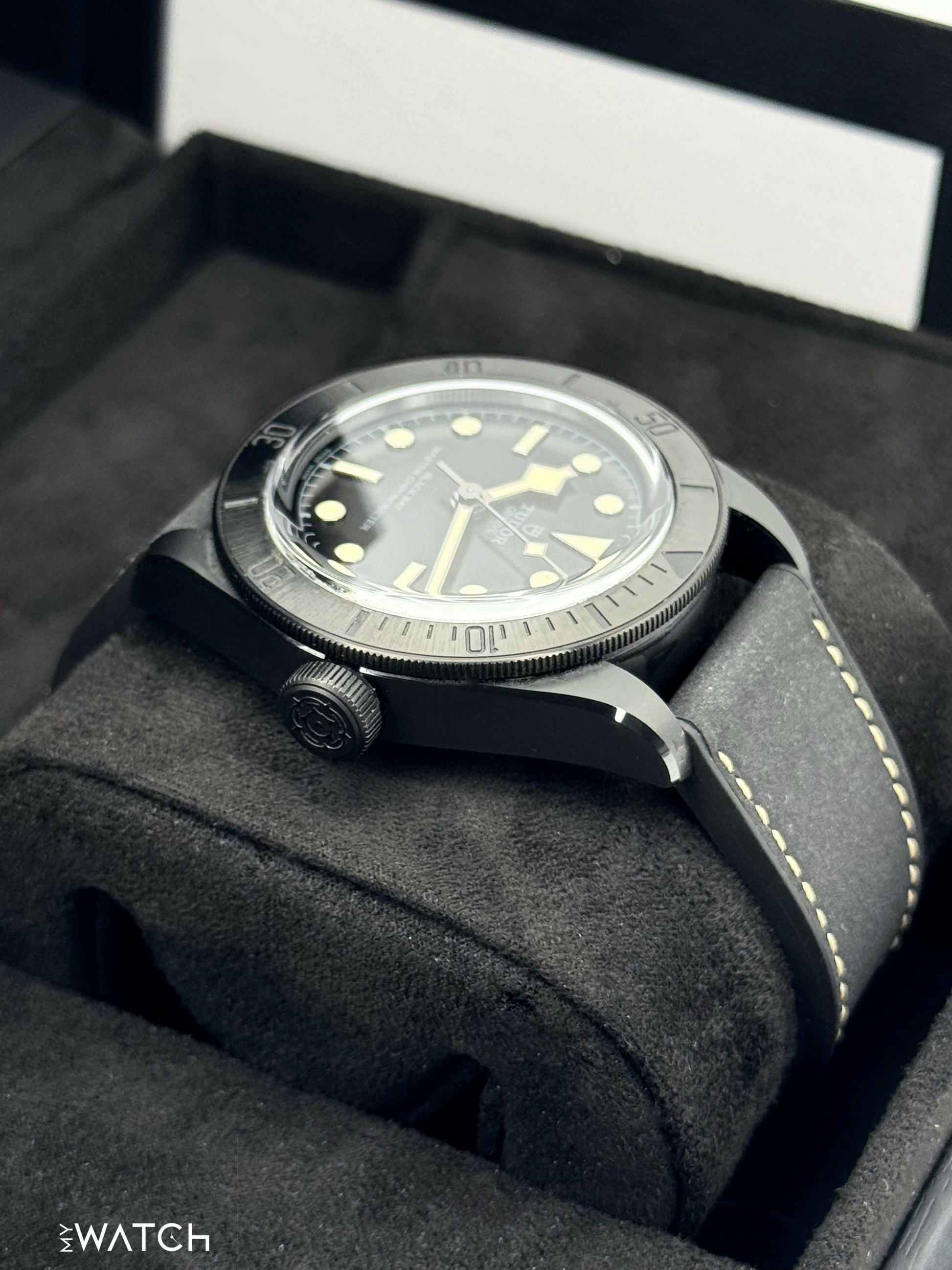 2023 Tudor Black Bay Ceramic 41mm 79210CNU Black Domed Dial - MyWatchLLC