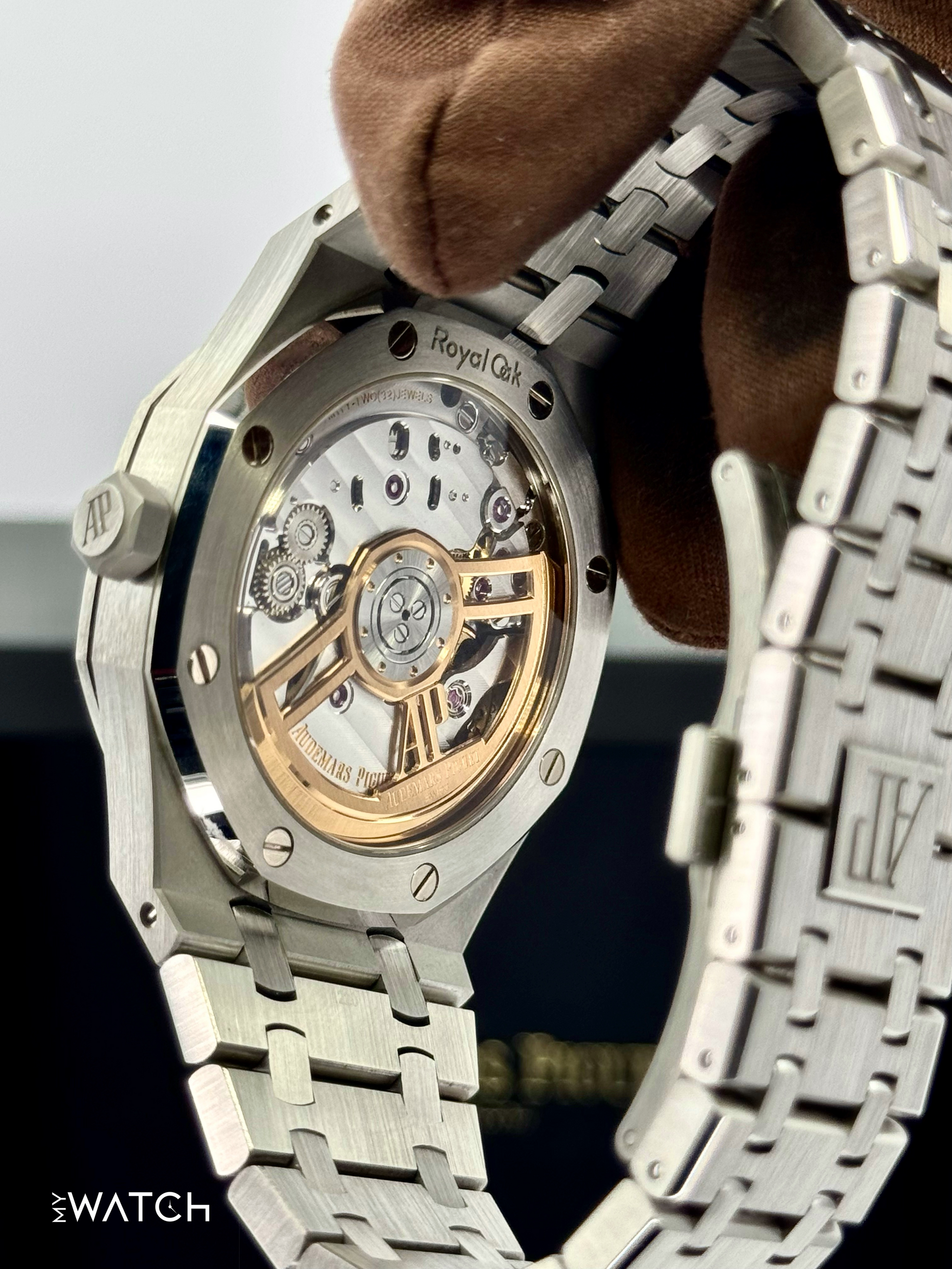 2019 Audemars Piguet Royal Oak 41mm 15500ST Blue Dial - MyWatchLLC