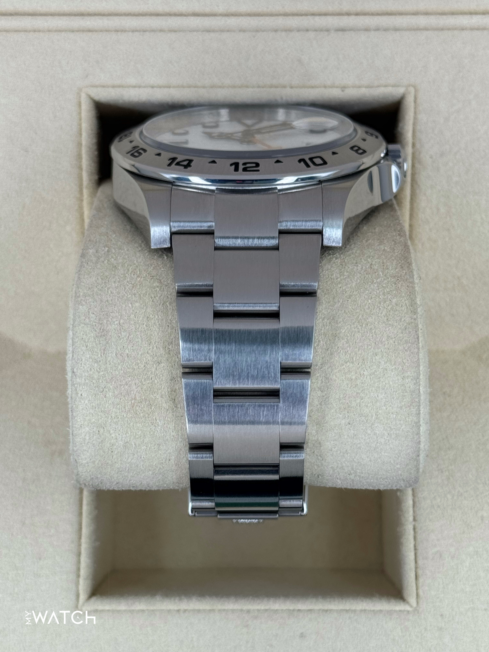 2016 Rolex Explorer II 42mm 216570 Polar White Dial - MyWatchLLC