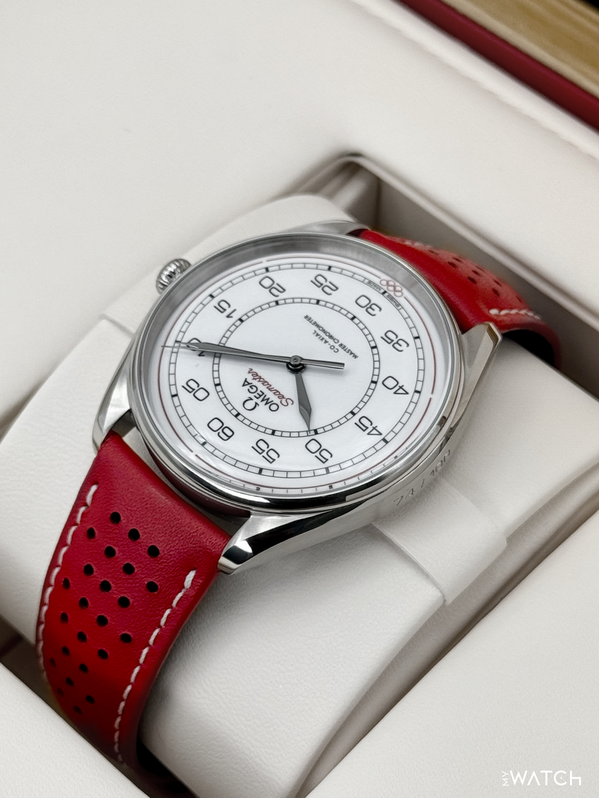 NEW 2026 Omega Olympic Official Timekeeper 39.5mm 522.32.40.20.04.004 White Dial - MyWatchLLC