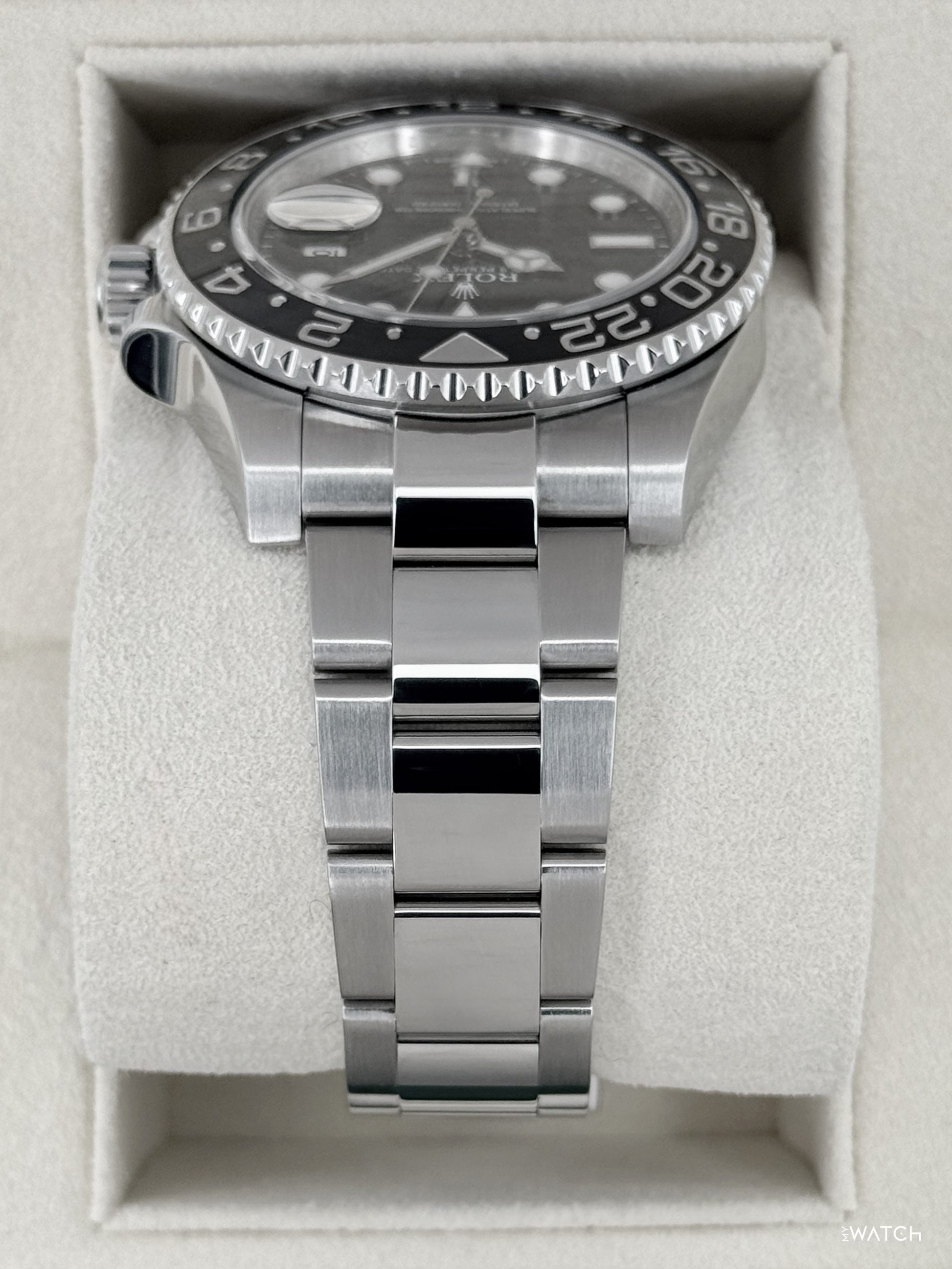 2016 Rolex GMT-Master II 40mm 116710LN Stainless Steel Black Dial - MyWatchLLC