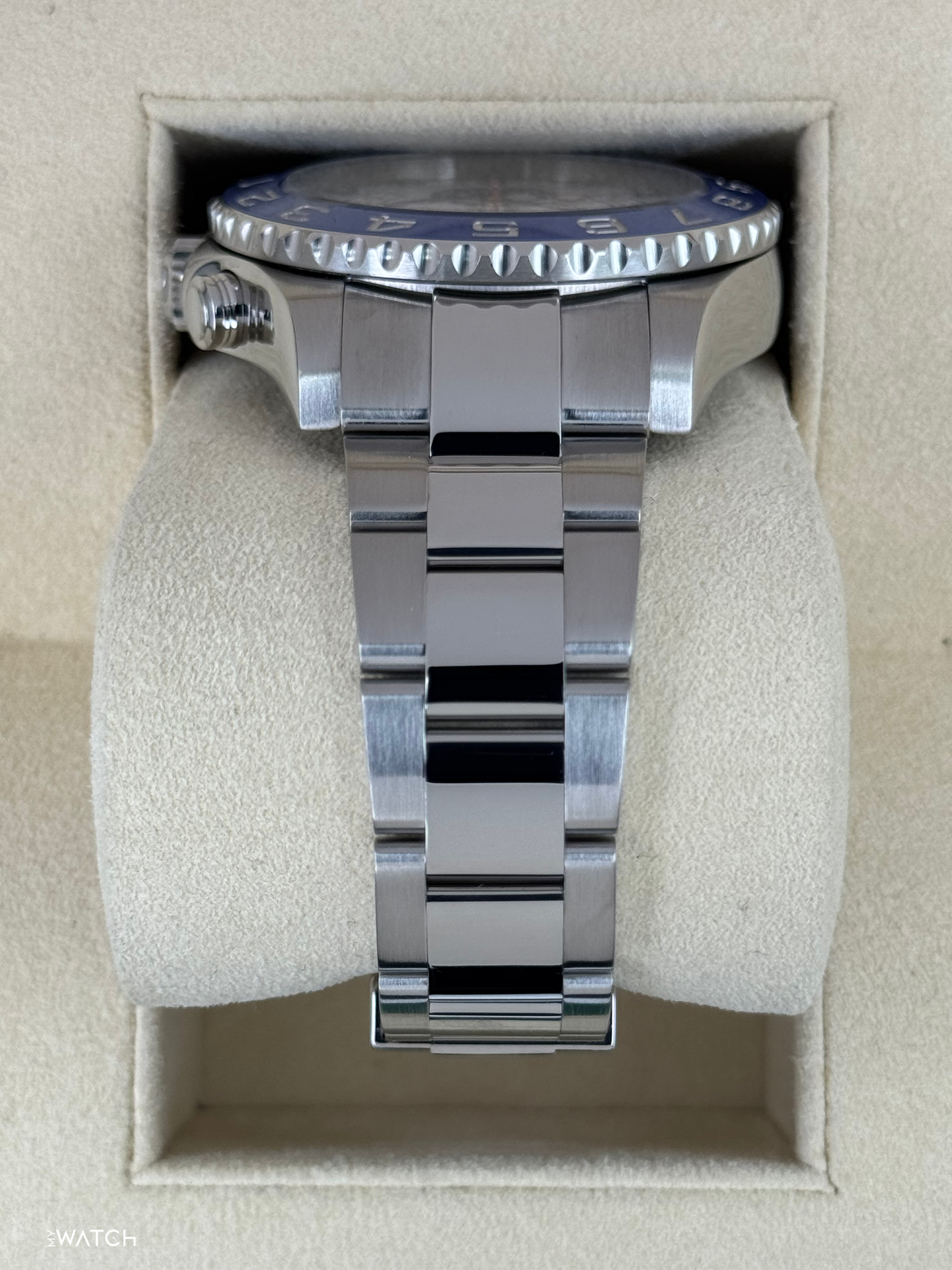 2016 Rolex Yacht-Master II 44mm 116680 Stainless Steel White Dial - MyWatchLLC