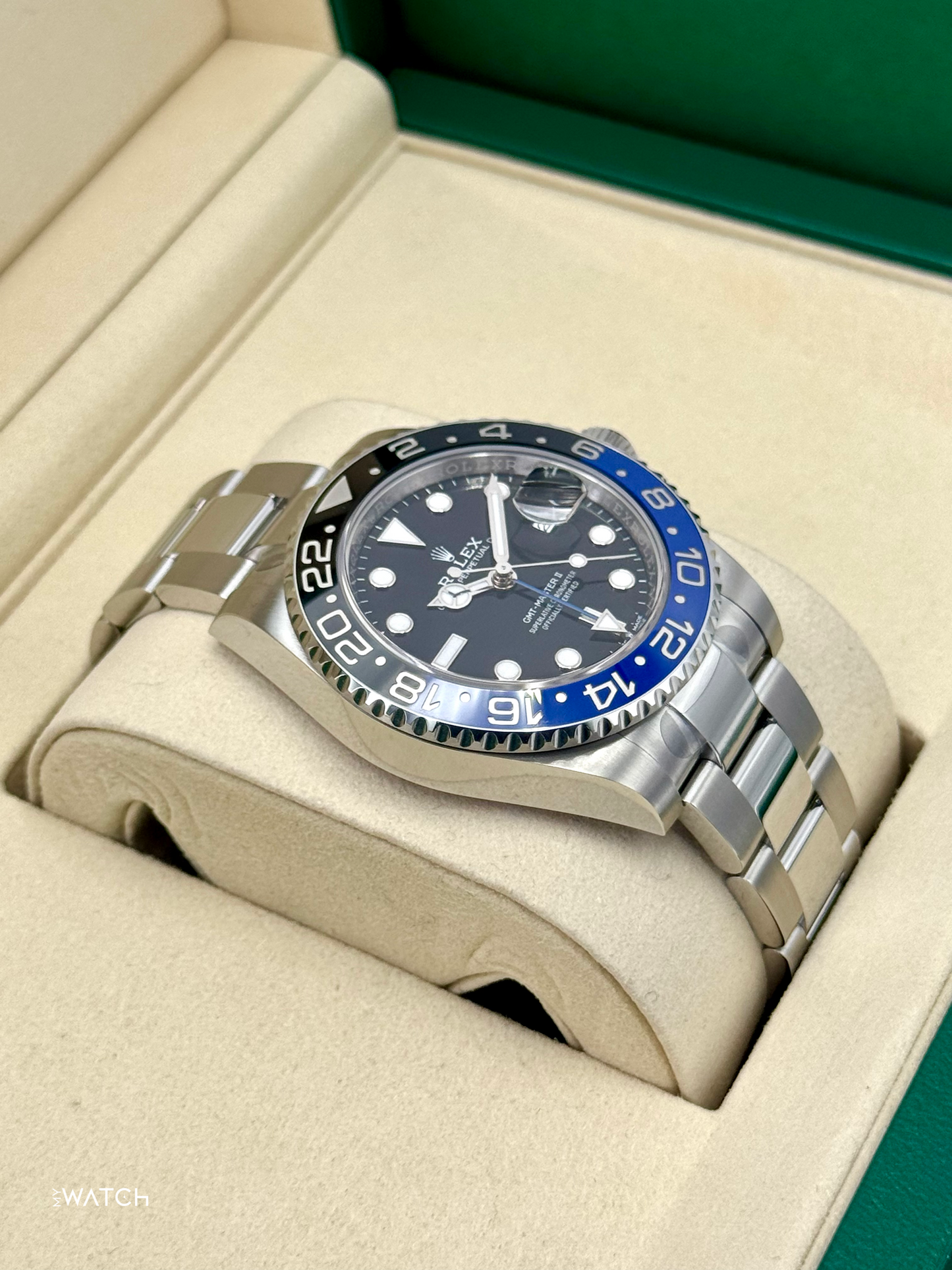 NEW 2025 Rolex GMT-Master II "Batman" 40mm 126710BLNR Oyster (STICKERED) - MyWatchLLC
