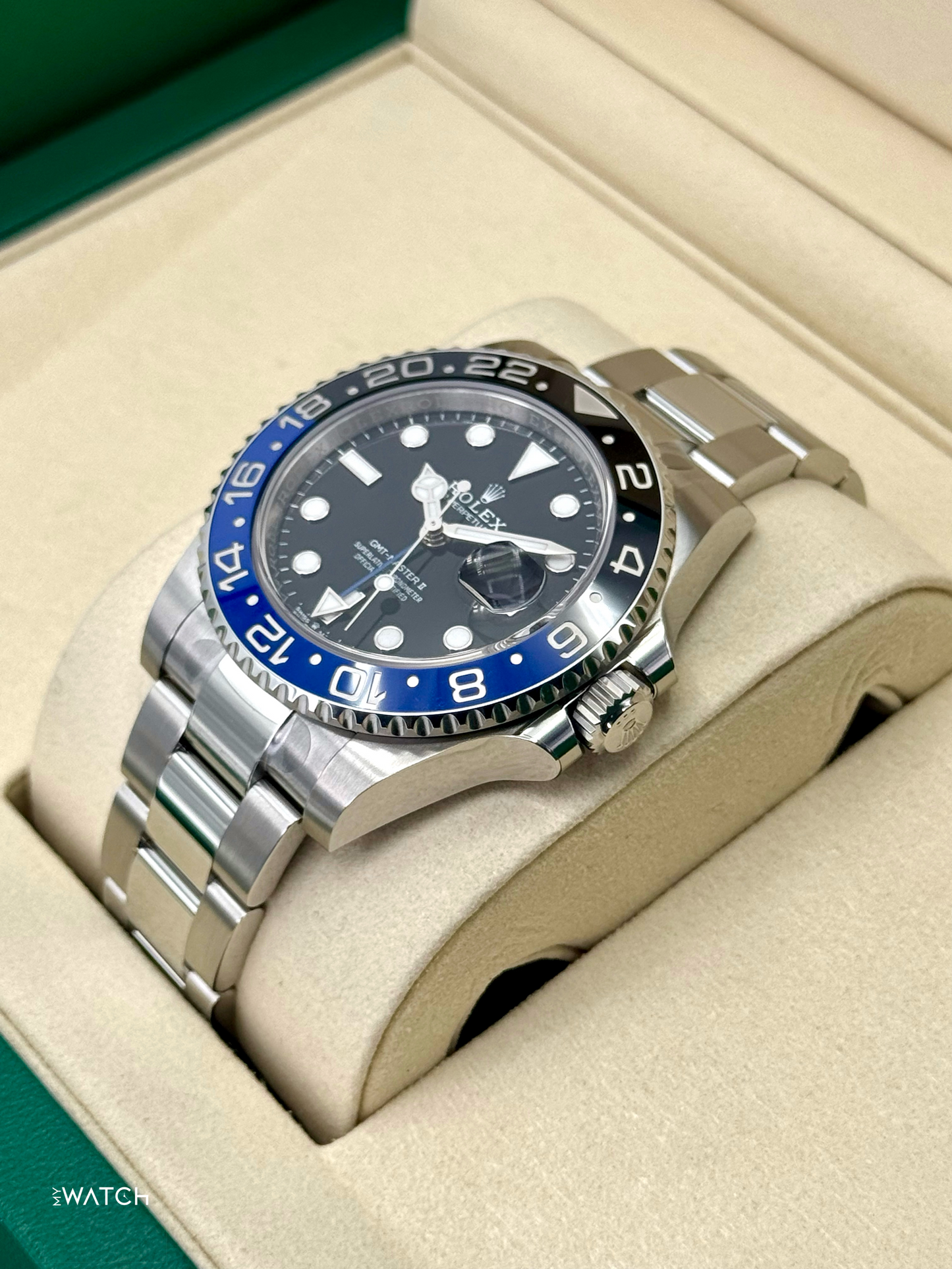 NEW 2025 Rolex GMT-Master II "Batman" 40mm 126710BLNR Oyster (STICKERED) - MyWatchLLC